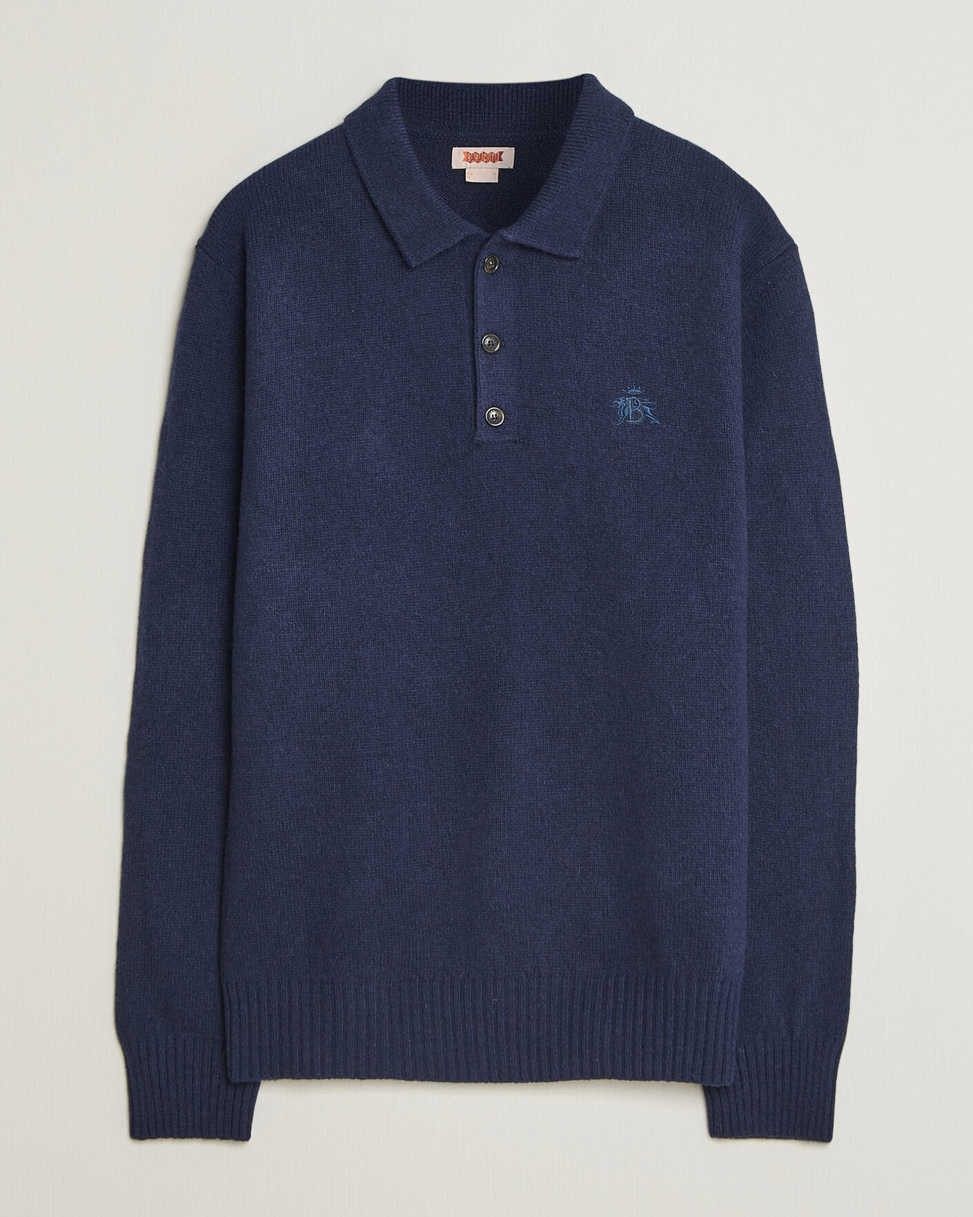 Herren | Pullover | Baracuta | Shetland Polo Navy