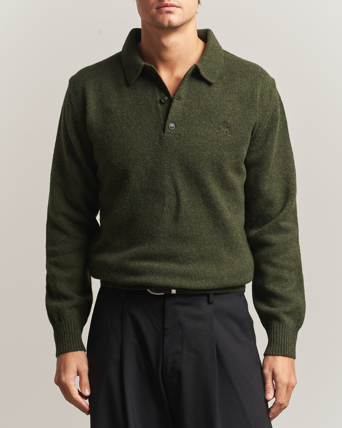 Herren | Pullover | Baracuta | Shetland Polo Beech