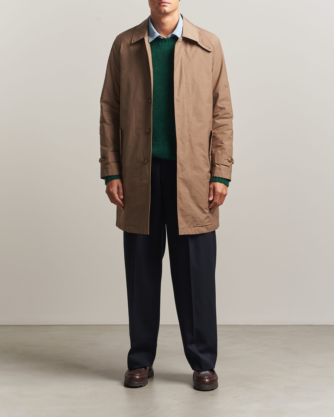 Herren | Jacken | Baracuta | G10 Detachable Cloth Coat Tan
