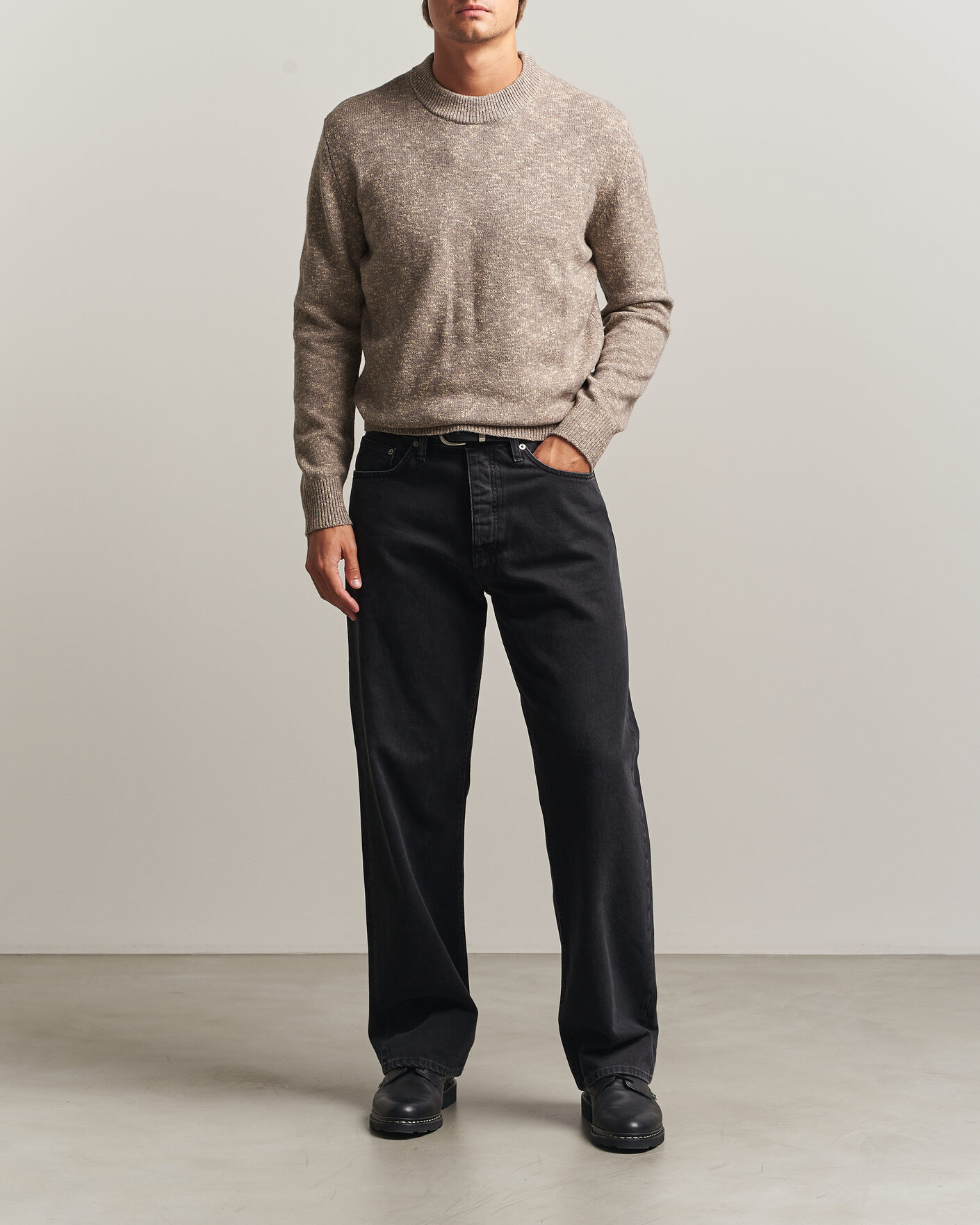 Herren | Pullover | Sunflower | Moon Merino Sweater Sand