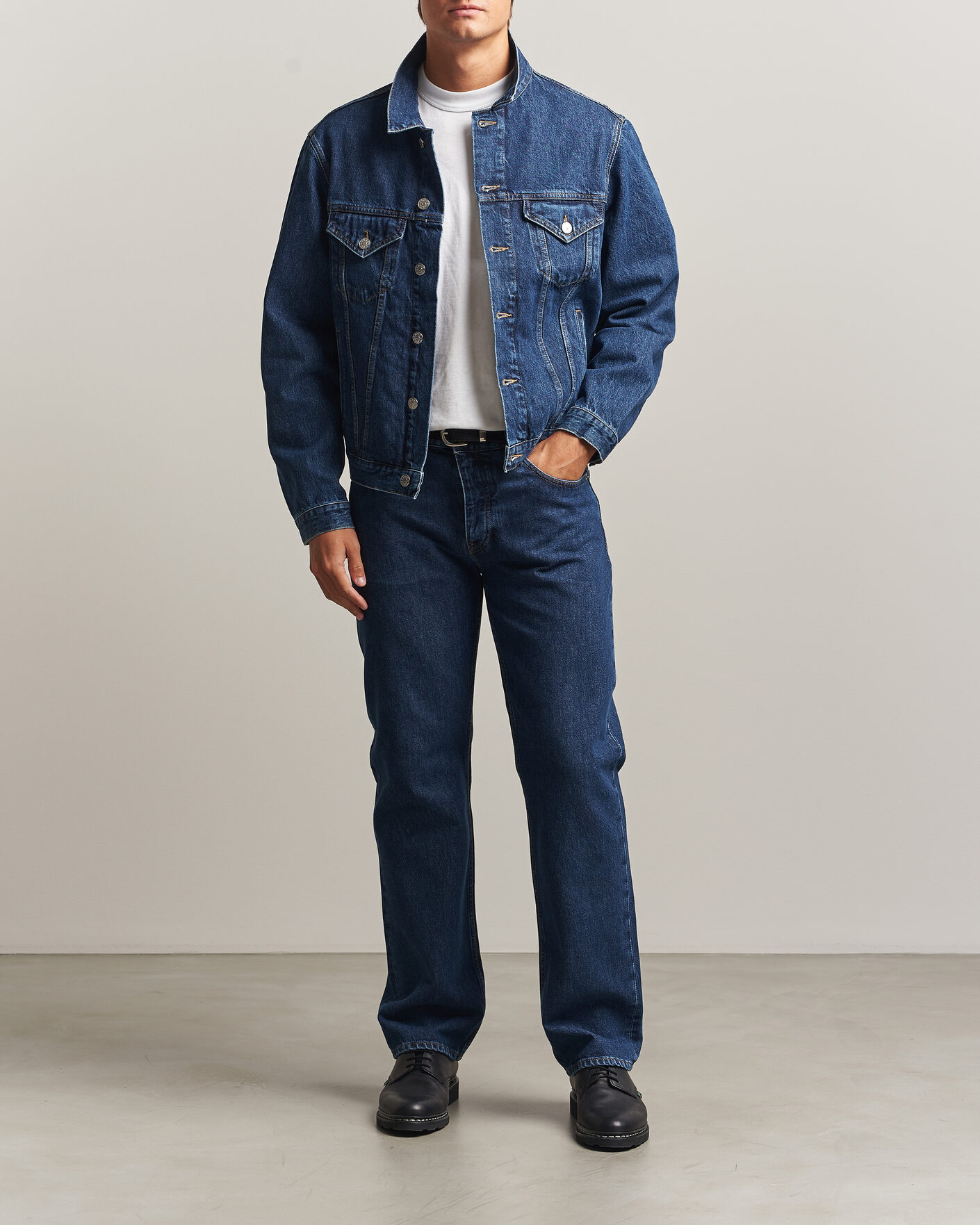 Herren | Jeans | Sunflower | Low Straight Jeans Blue Wash