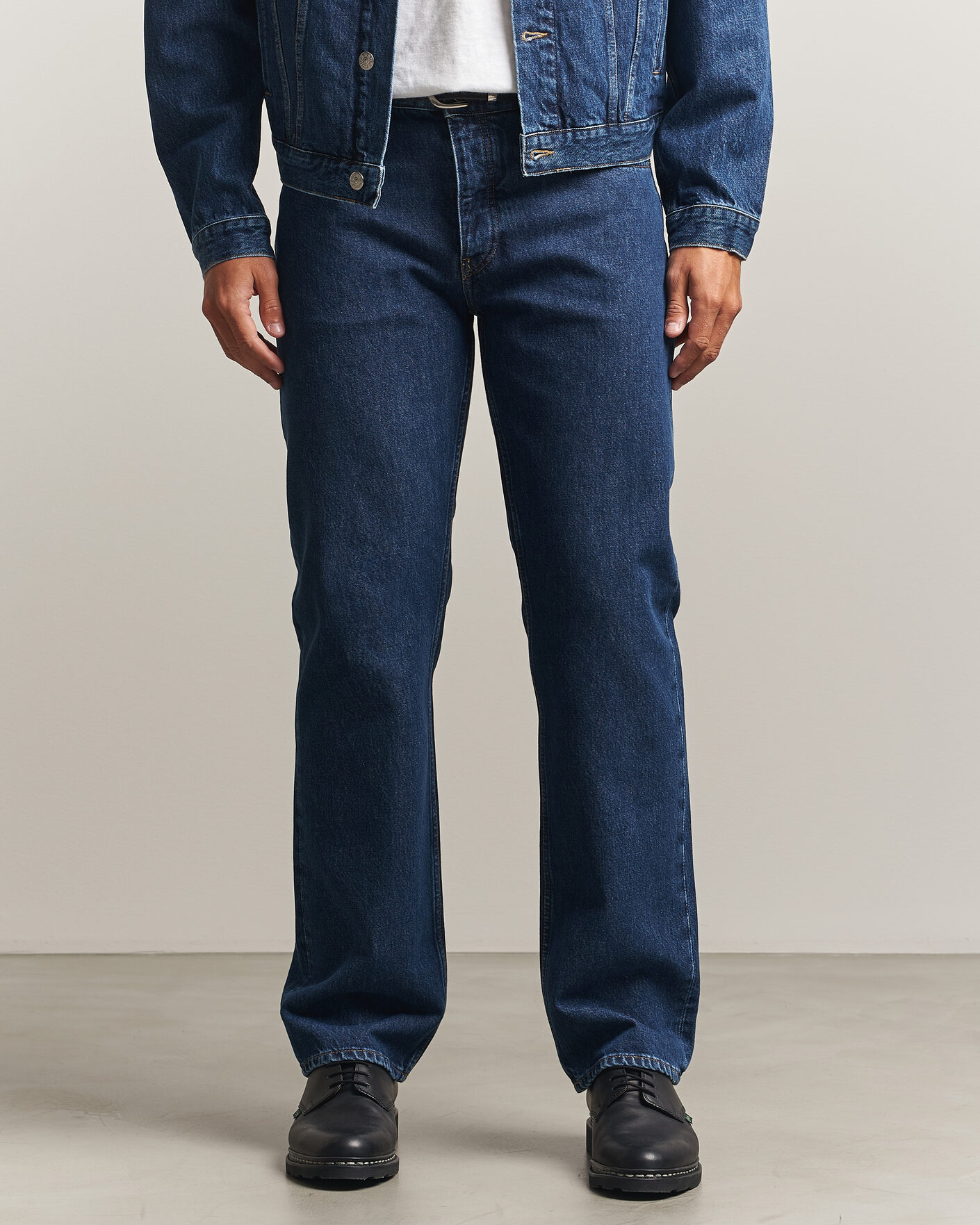 Herren | Jeans | Sunflower | Low Straight Jeans Blue Wash