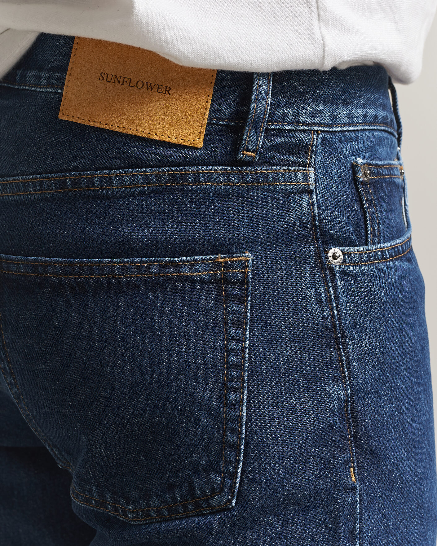 Herren | Jeans | Sunflower | Low Straight Jeans Blue Wash