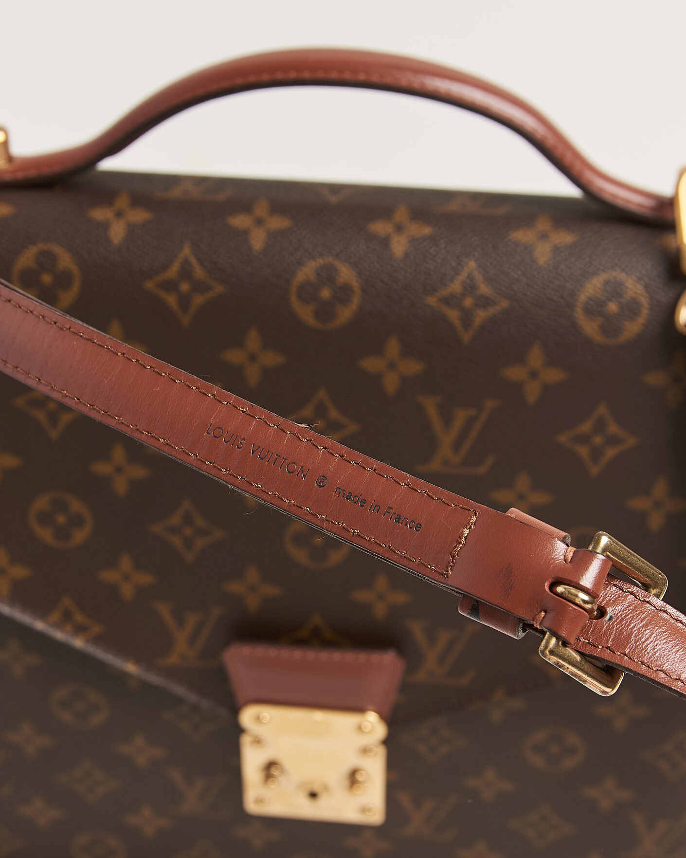 Herren | Pre-Owned & Vintage Bags | Louis Vuitton Pre-Owned | Porte Document Bandouliére Monogram