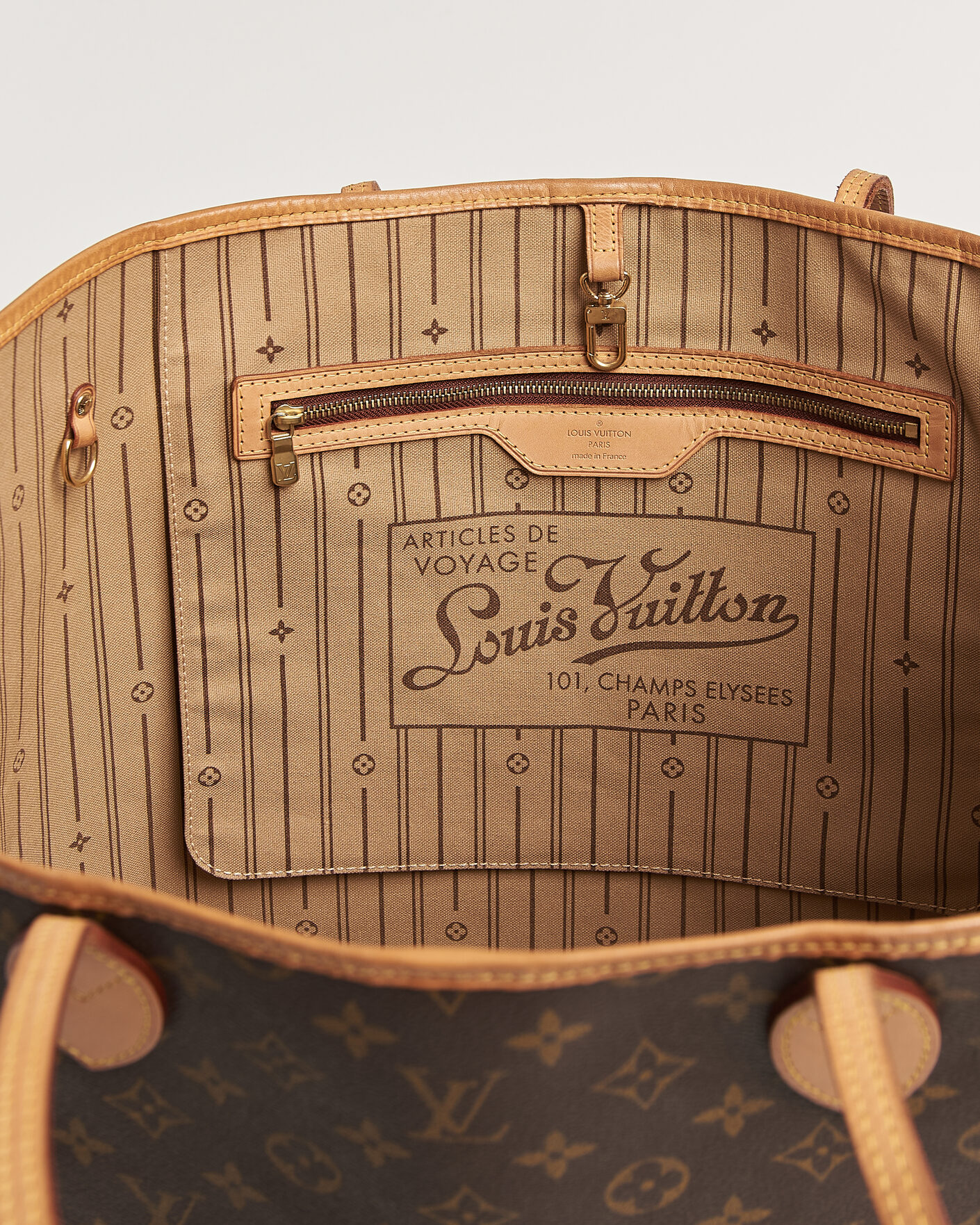 Herren | Pre-Owned & Vintage Bags | Louis Vuitton Pre-Owned | Neverfull GM Monogram