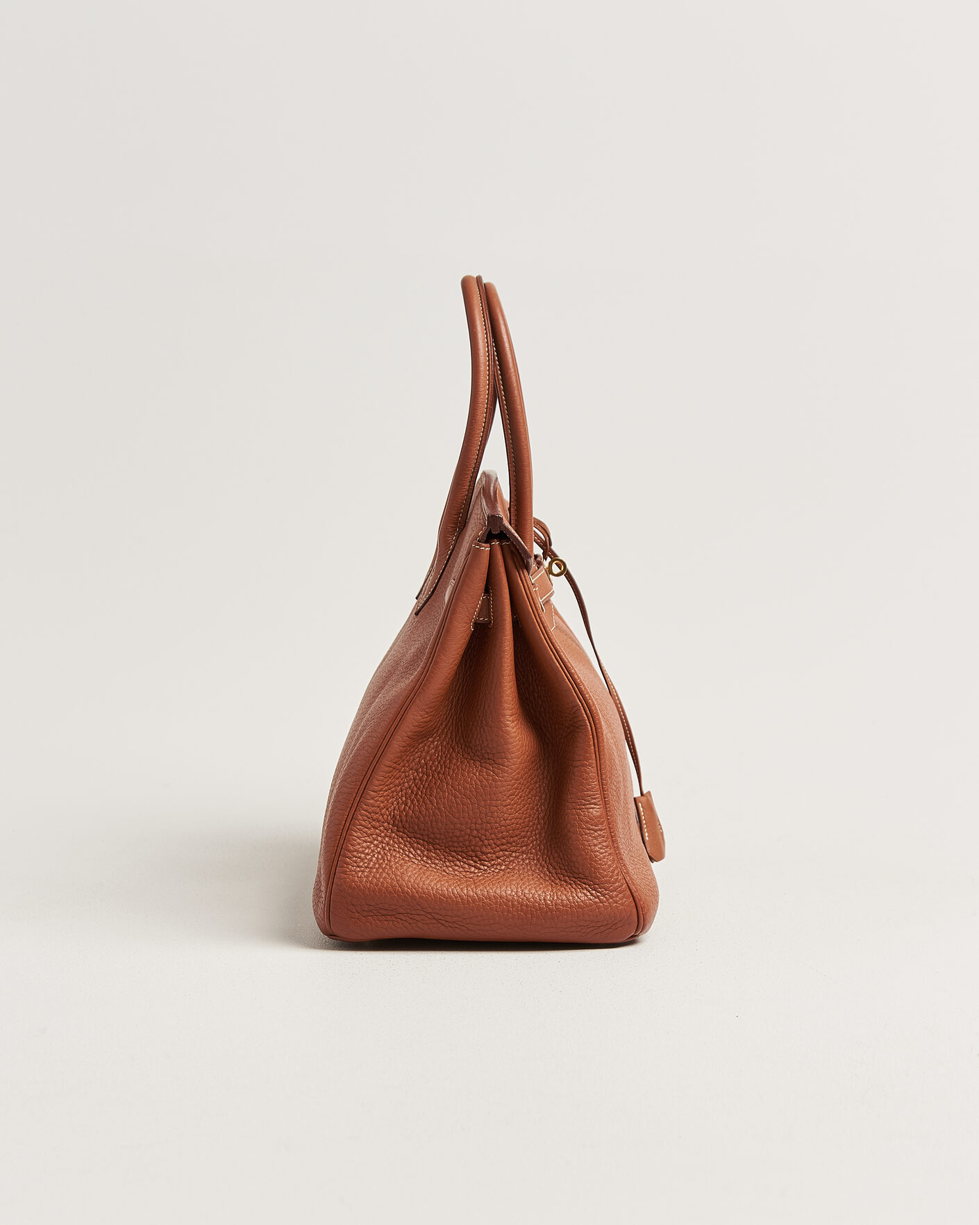 Herren | Pre-Owned & Vintage Bags | Hermès Pre-Owned | Birkin 35 Togo Leather Cognac Brown
