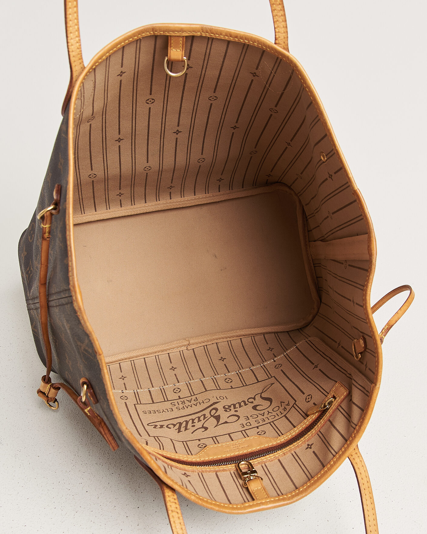 Herren | Pre-Owned & Vintage Bags | Louis Vuitton Pre-Owned | Neverfull MM Monogram