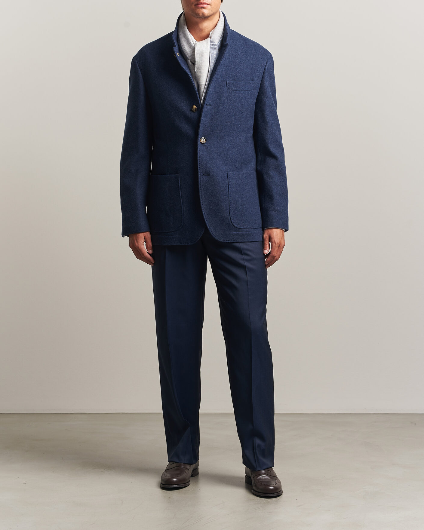 Herren | Jacken | Brunello Cucinelli | Cashmere City Jacket Navy
