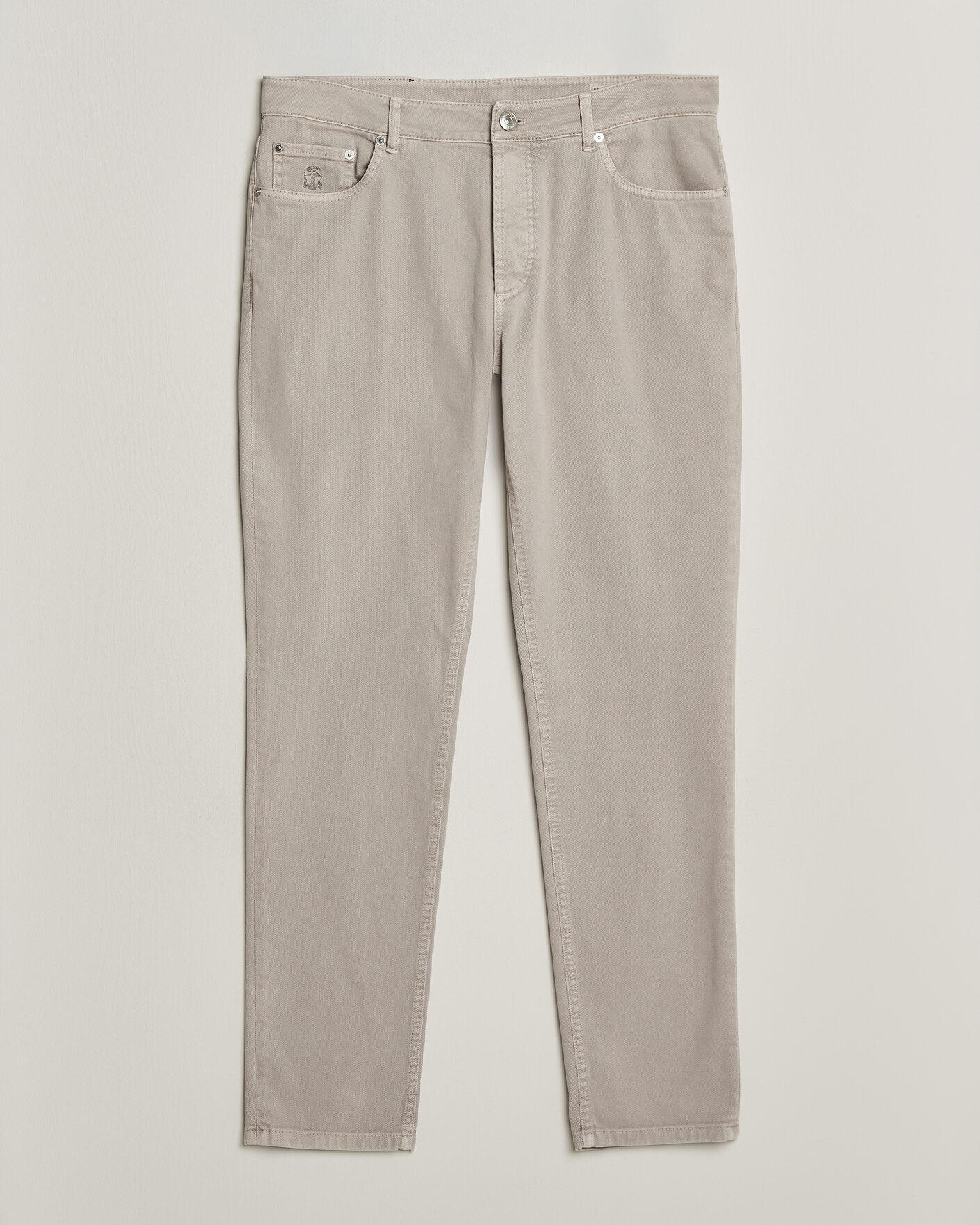Herren | Hosen | Brunello Cucinelli | Slim Fit Bull Denim Pants Beige