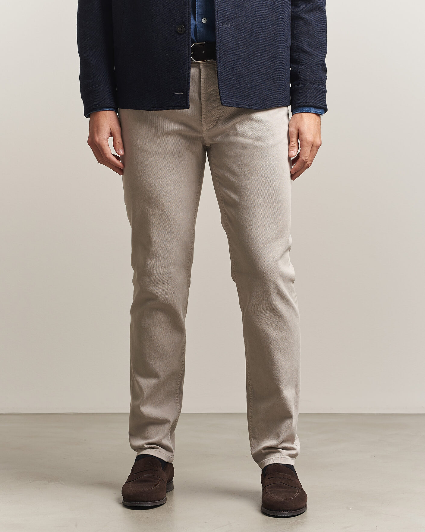 Herren | Hosen | Brunello Cucinelli | Slim Fit Bull Denim Pants Beige