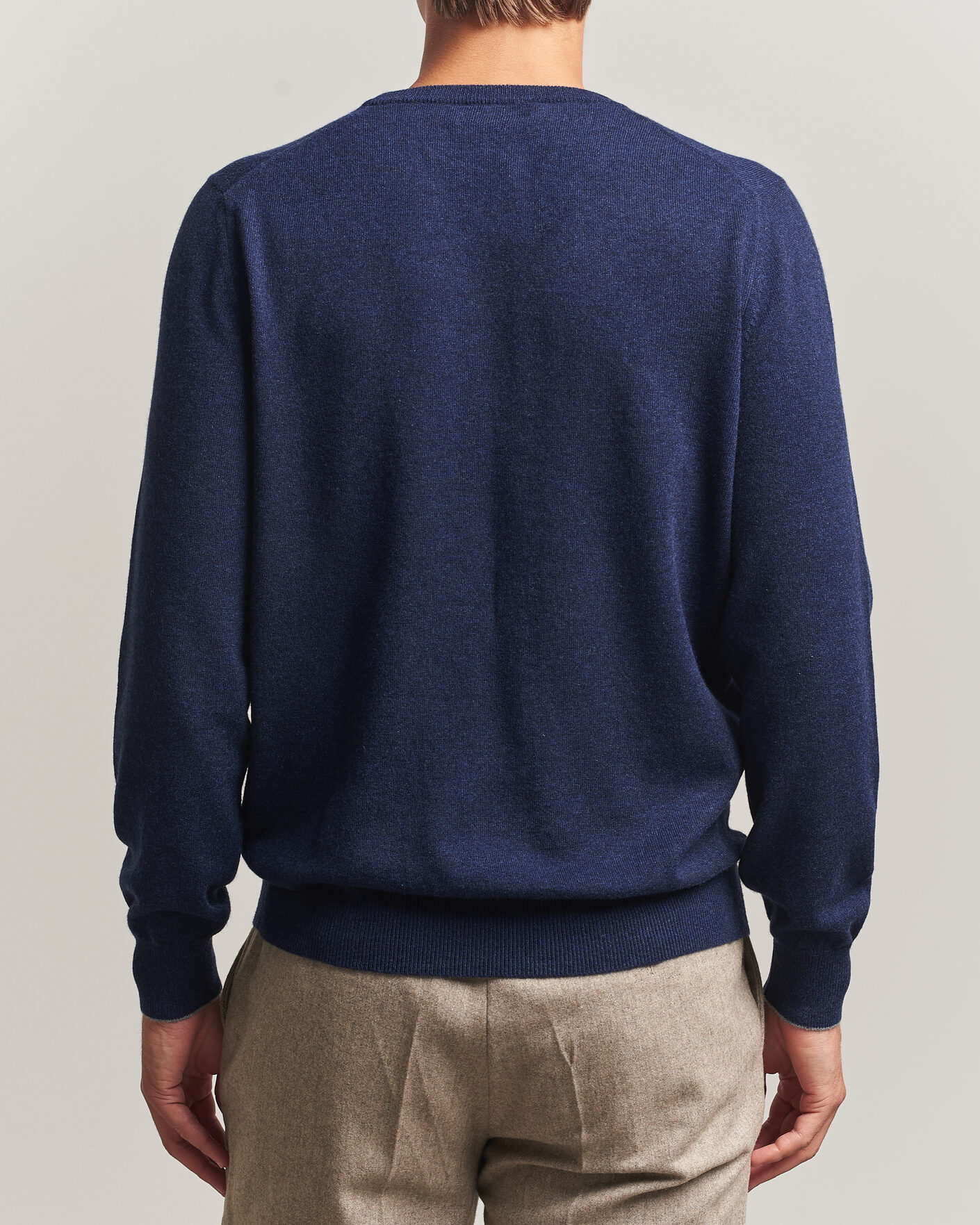 Herren | Pullover | Brunello Cucinelli | 2 Ply Cashmere Pullover Marine