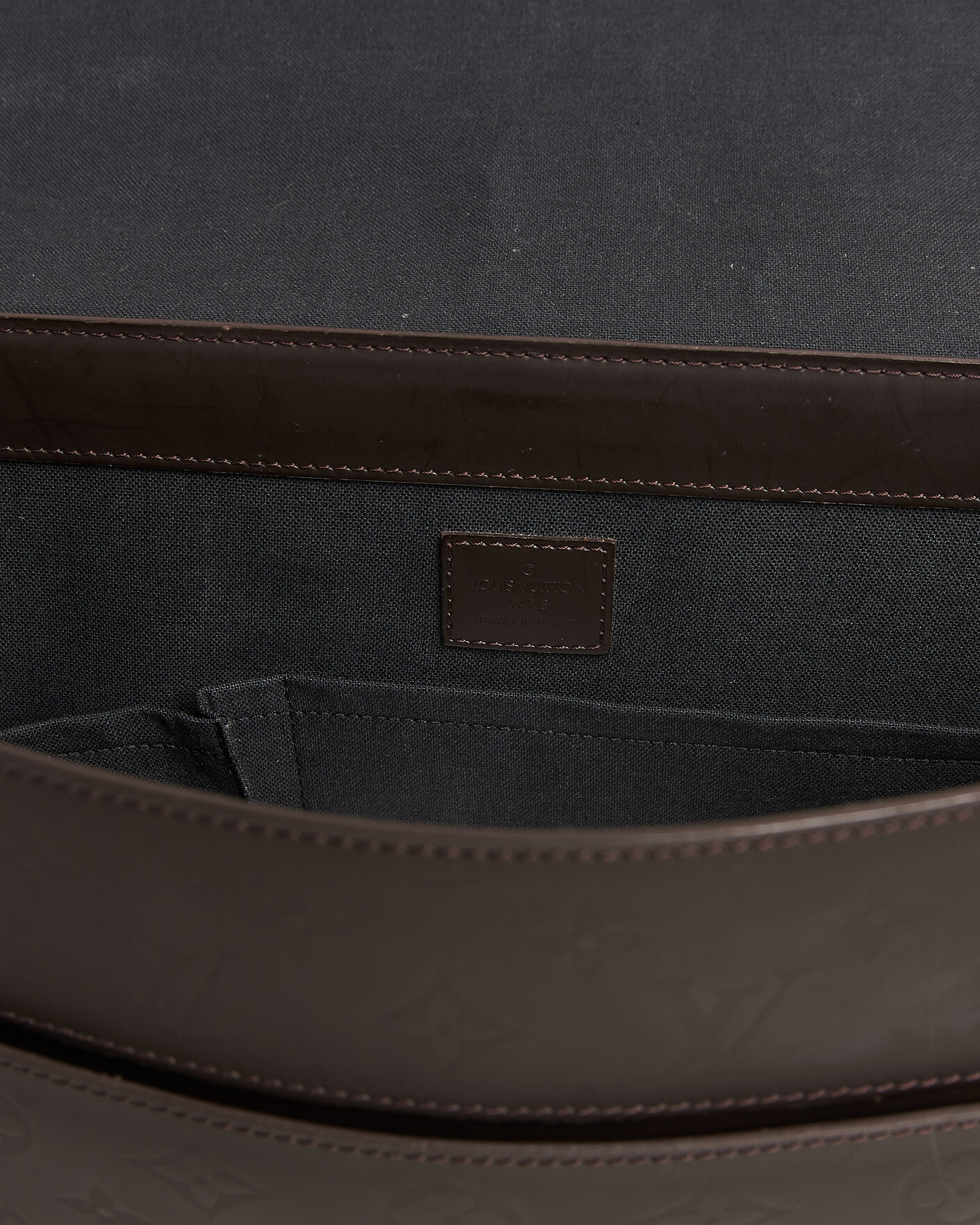 Herren | Pre-Owned & Vintage Bags | Louis Vuitton Pre-Owned | Messenger Bag Monogram Glace Bobby Brown