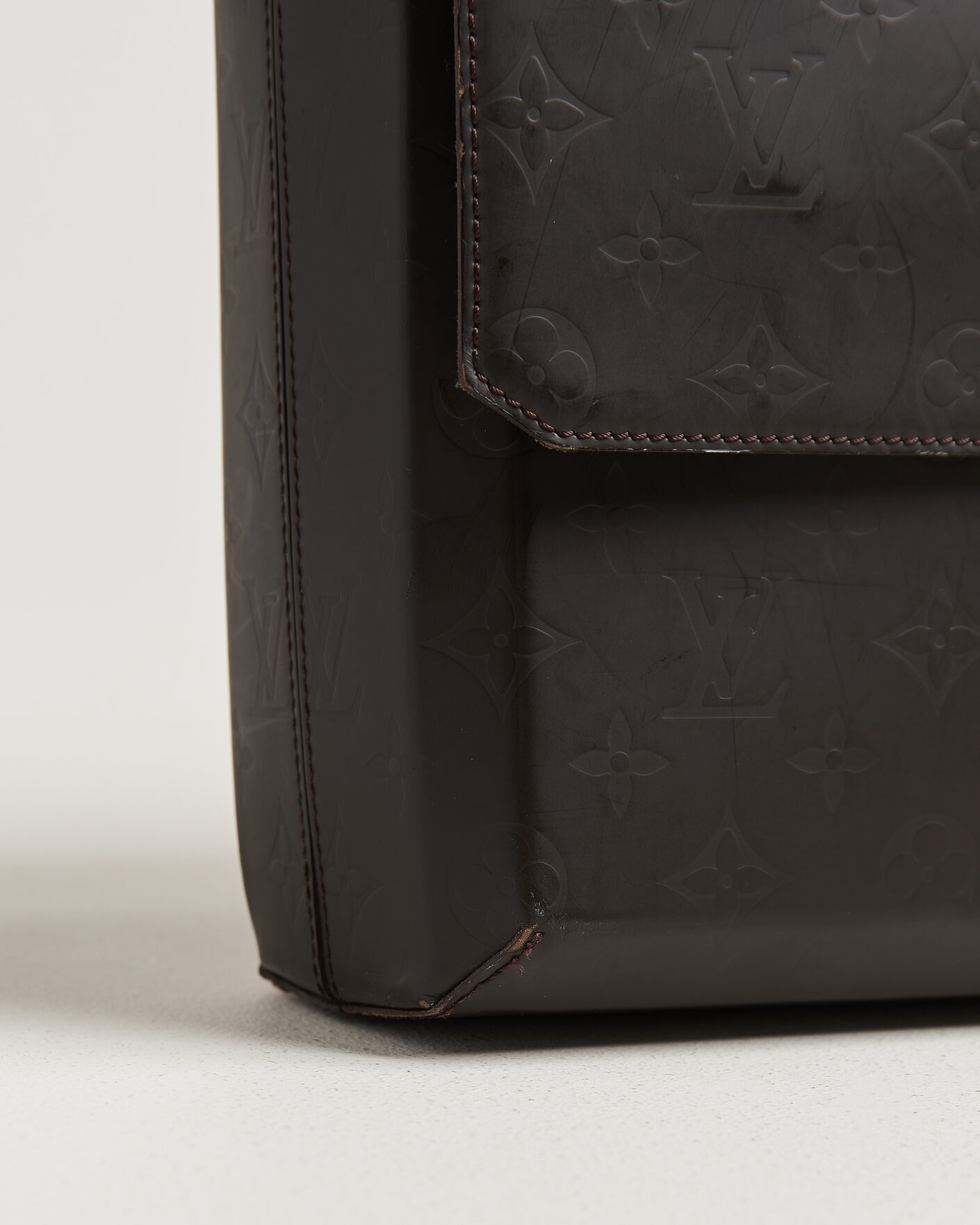 Herren | Pre-Owned & Vintage Bags | Louis Vuitton Pre-Owned | Messenger Bag Monogram Glace Bobby Brown