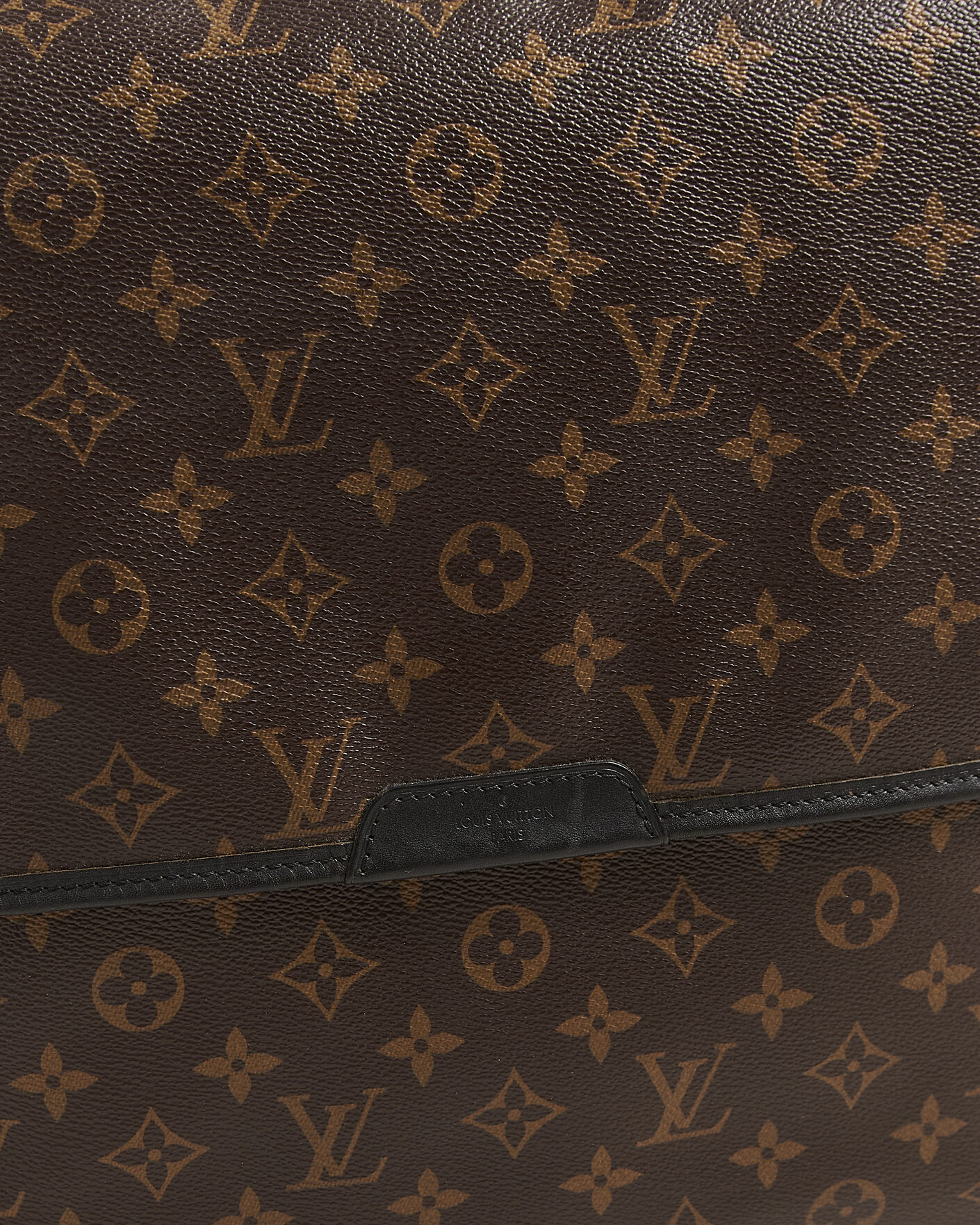 Herren | Pre-Owned & Vintage Bags | Louis Vuitton Pre-Owned | Abbesses Messenger Bag Monogram Macassar