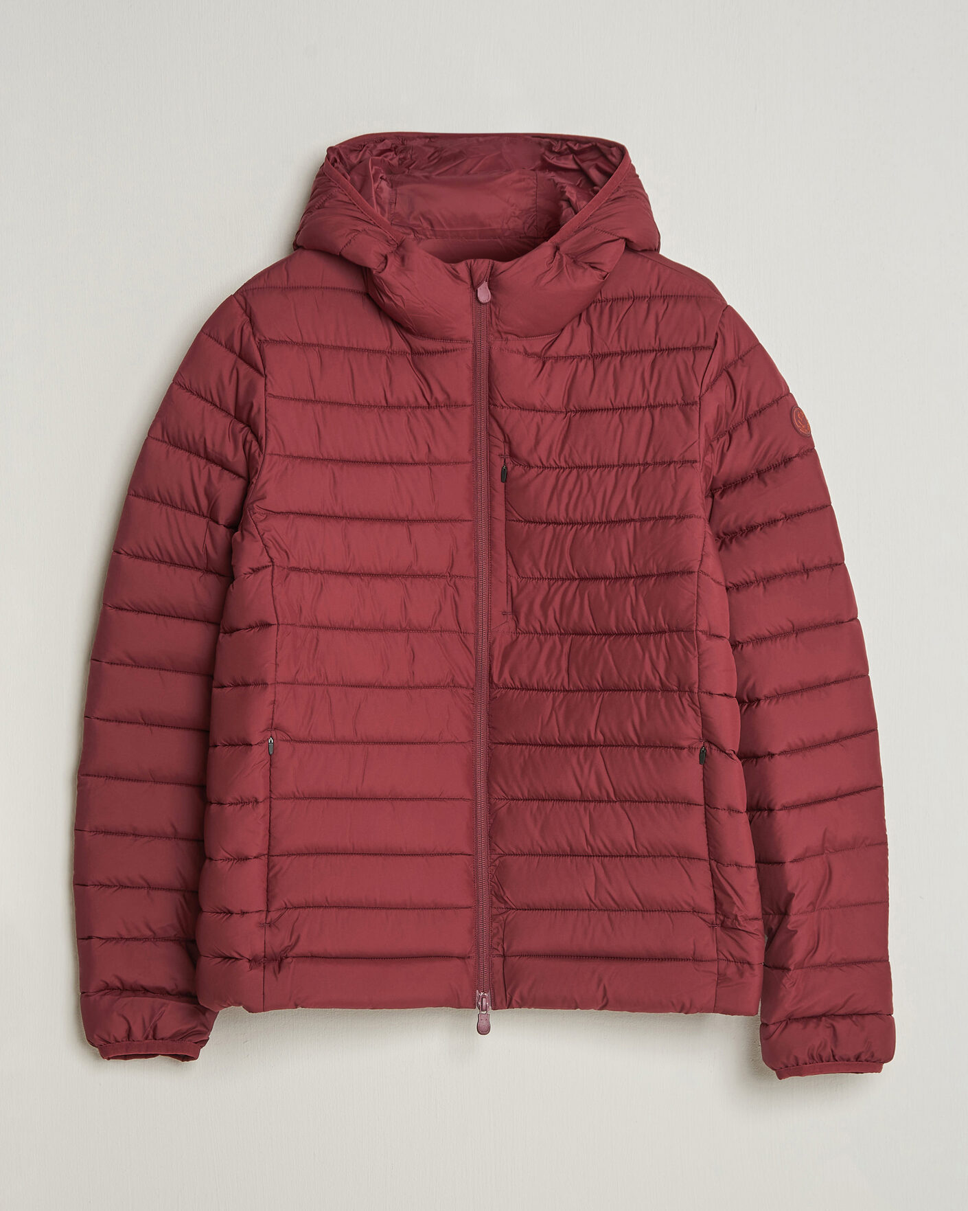 Herren | Jacken | Save The Duck | Juncus Matt Lightweight Hood Jacket Wine Red