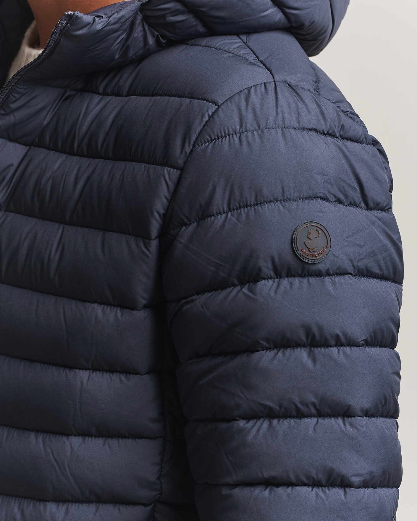 Herren | Jacken | Save The Duck | Juncus Matt Lightweight Hood Jacket Blue Black