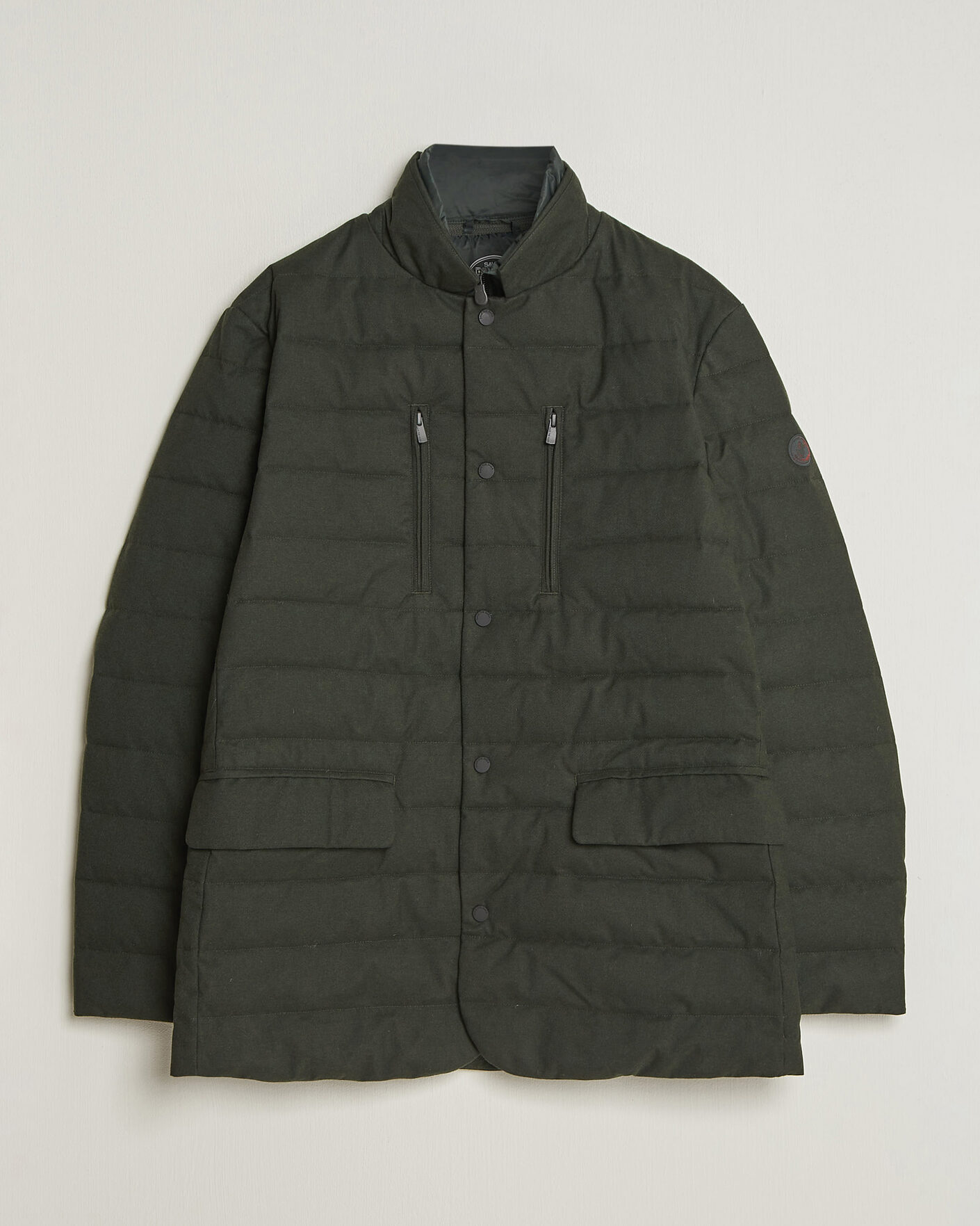 Herren | Jacken | Save The Duck | Felipe Padded Flannel Jacket Green Black