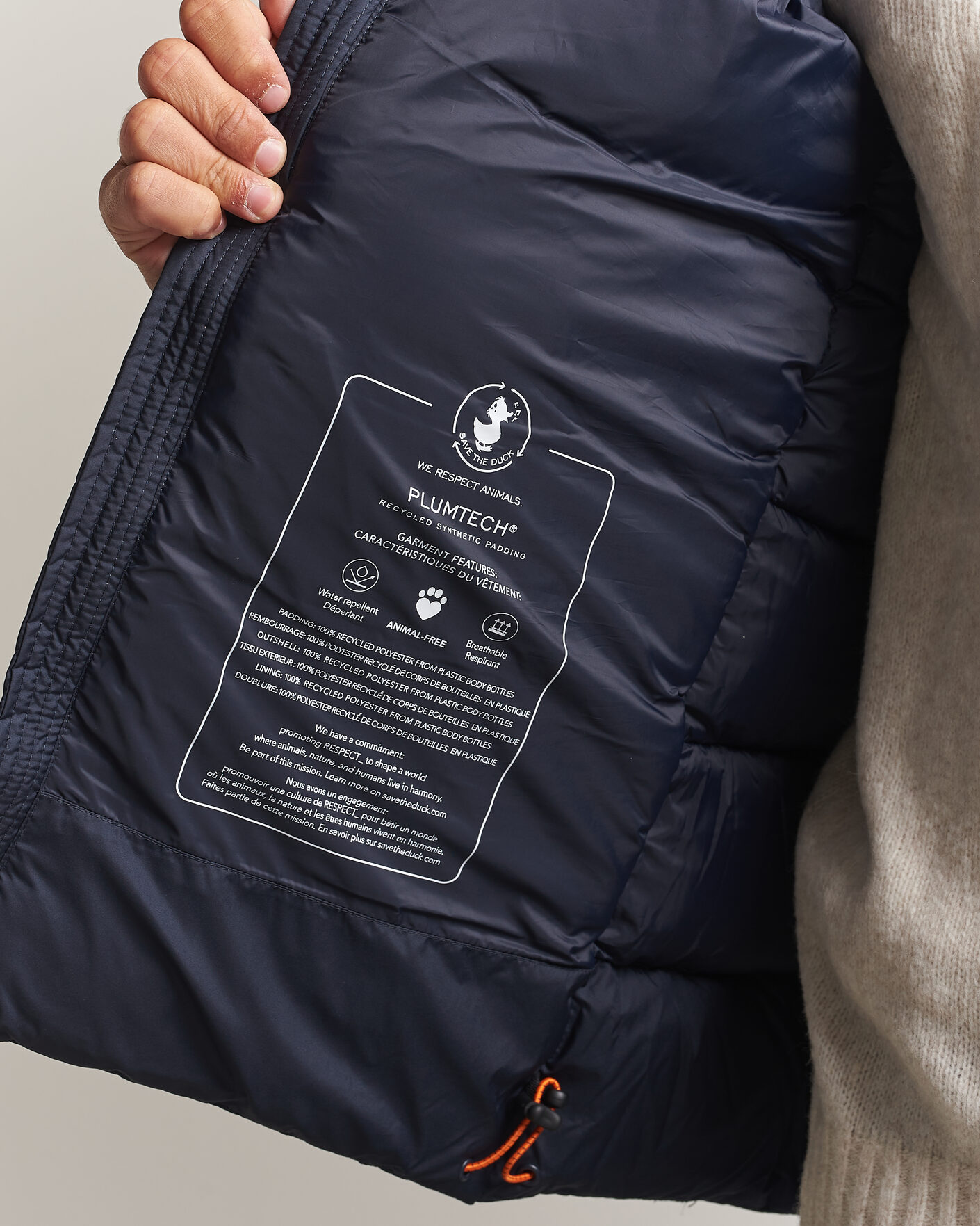 Herren | Jacken | Save The Duck | Boris Matt Padded Puffer Blue Black