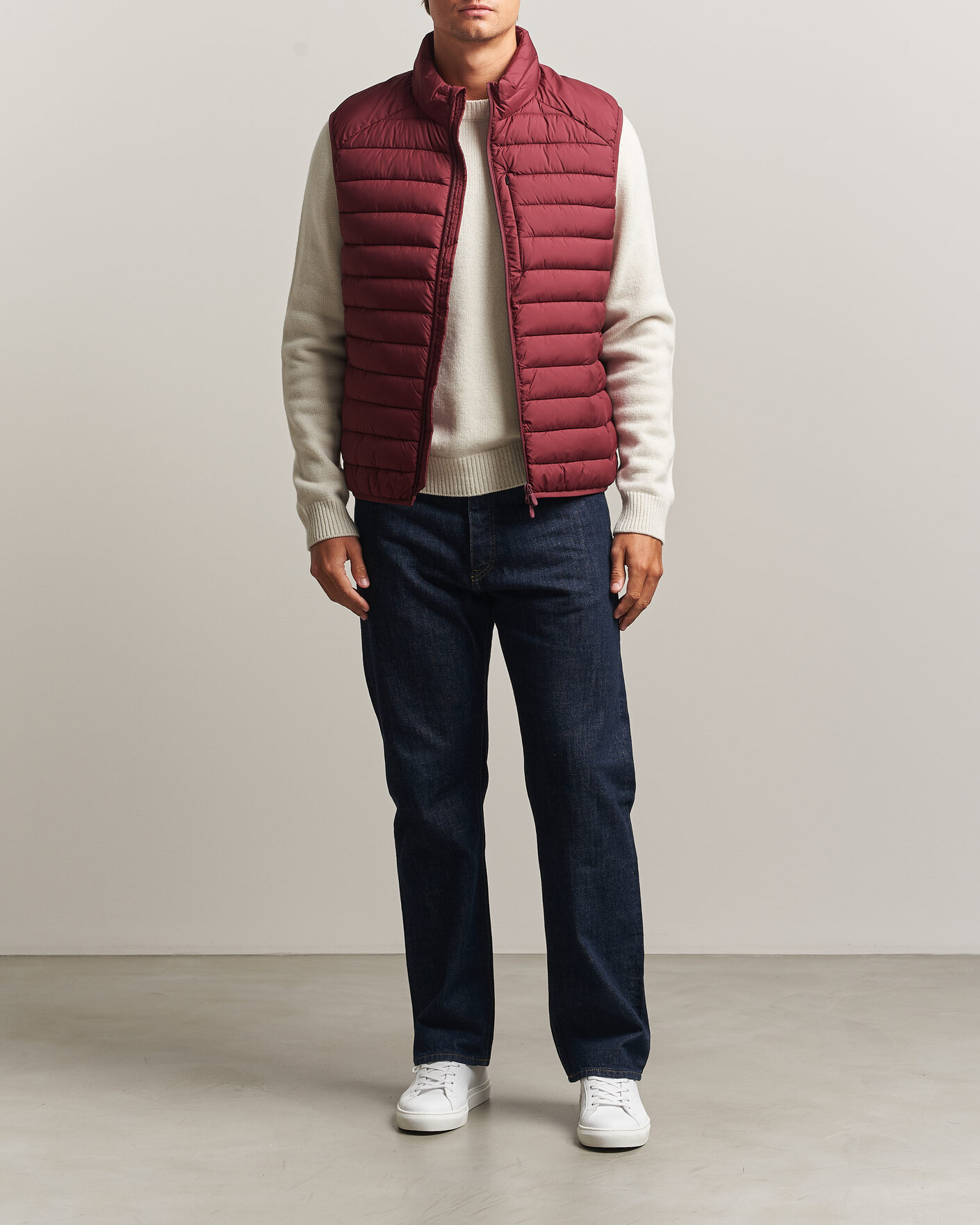 Herren | Westen | Save The Duck | Rhus Matt Lightweight Vest Wine Red