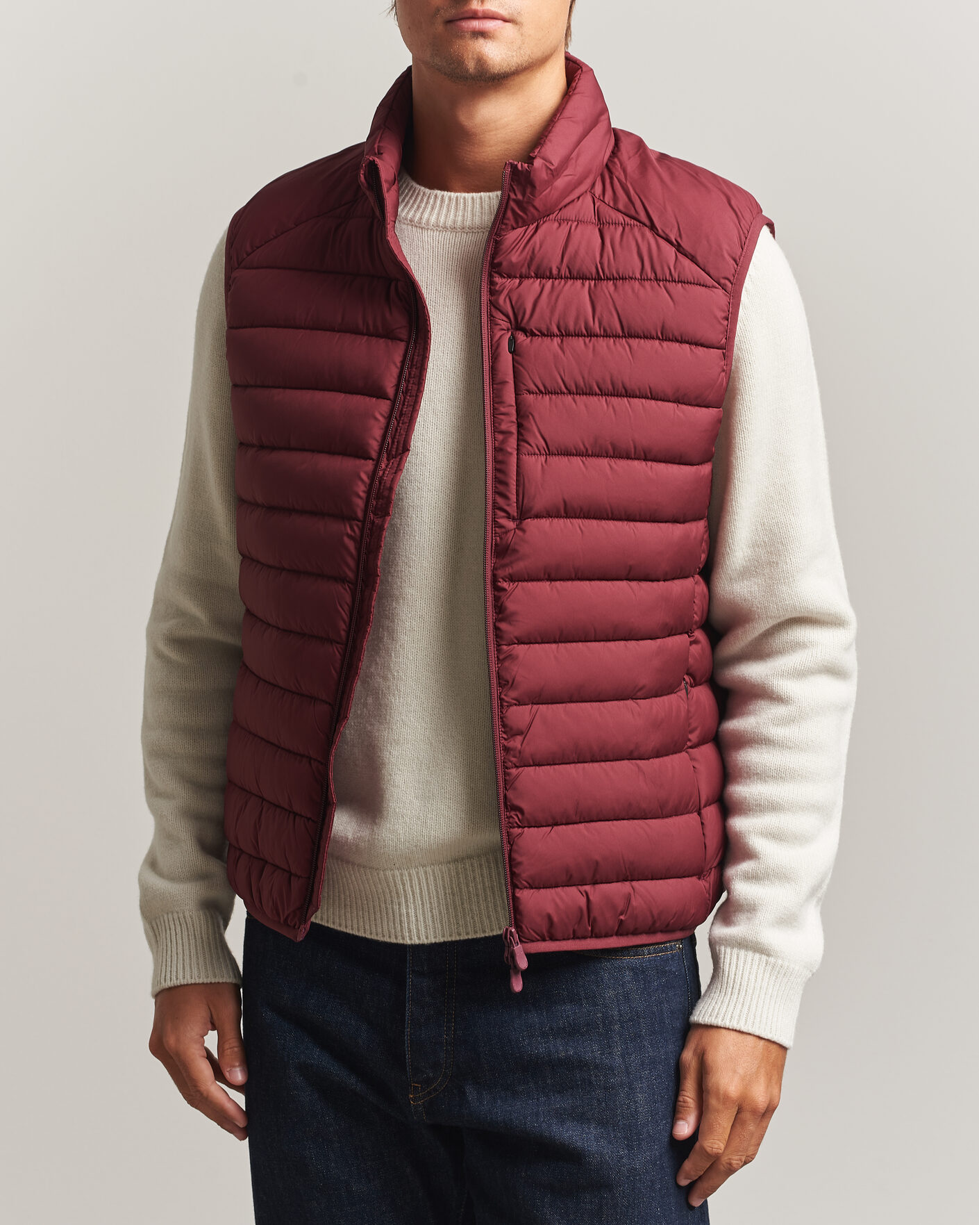 Herren | Westen | Save The Duck | Rhus Matt Lightweight Vest Wine Red