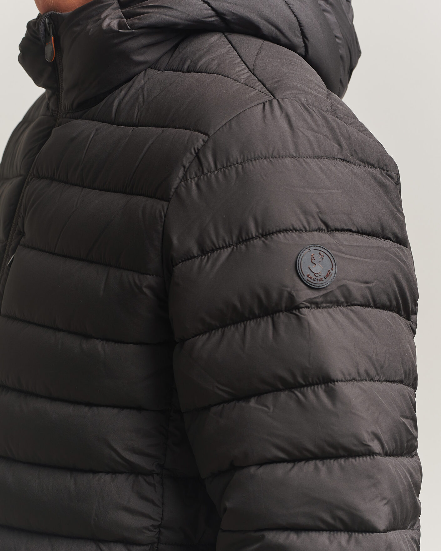 Herren | Jacken | Save The Duck | Juncus Matt Lightweight Hood Jacket Brown Black