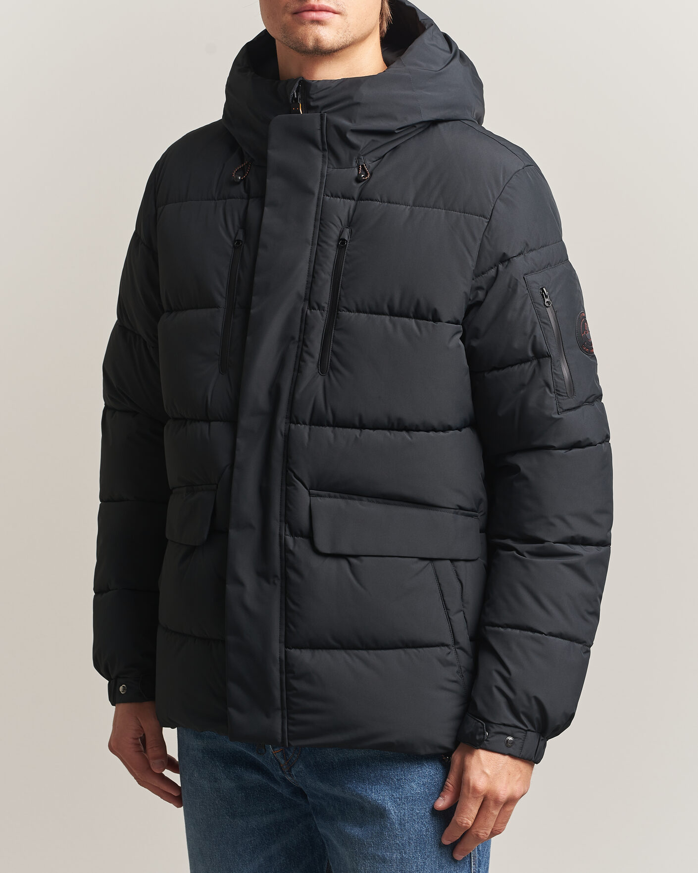 Herren | Jacken | Save The Duck | Espel Short Arctic Parka Black