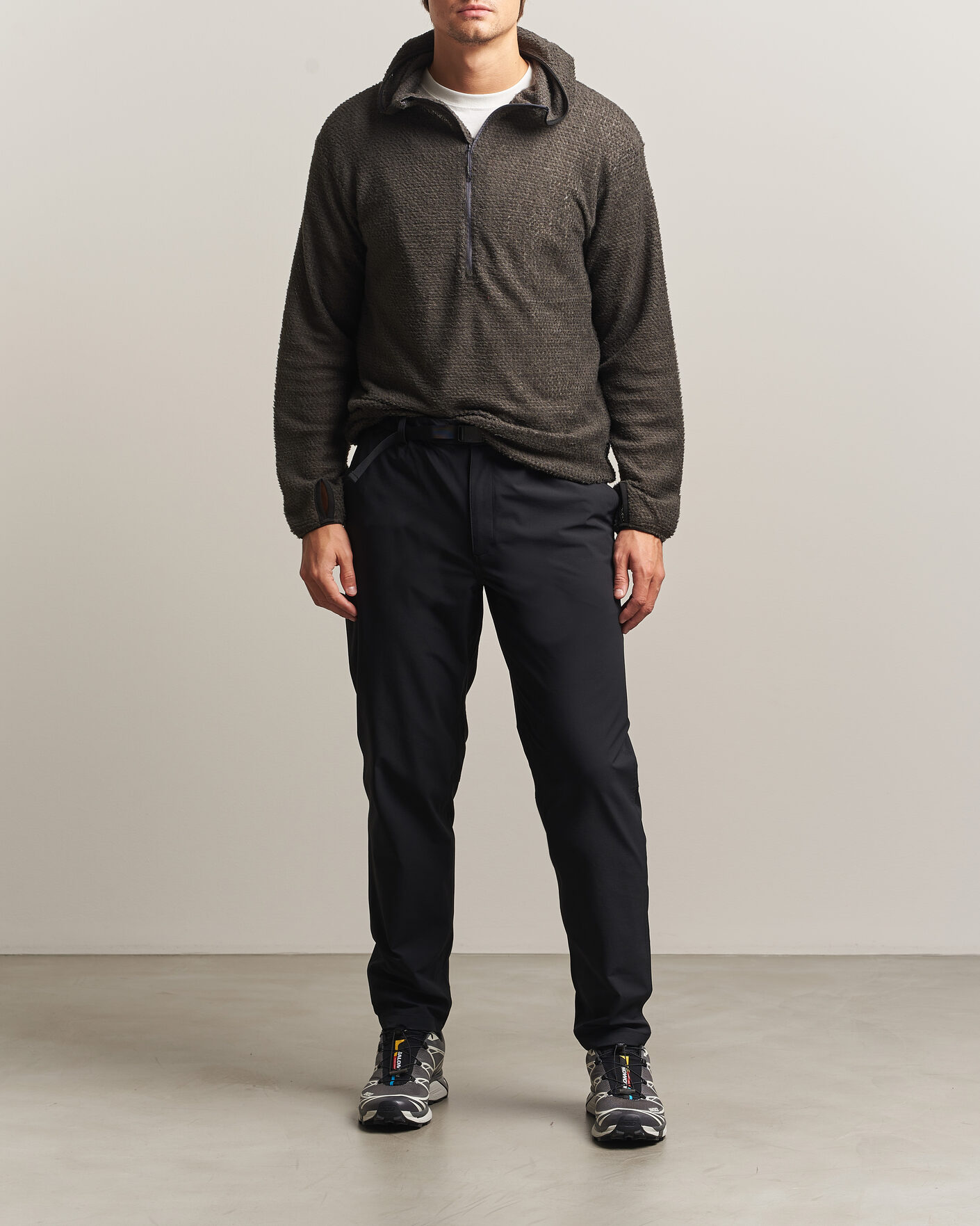 Herren | Hosen | Snow Peak | Water-Repellent Stretch Tapered Pants Black