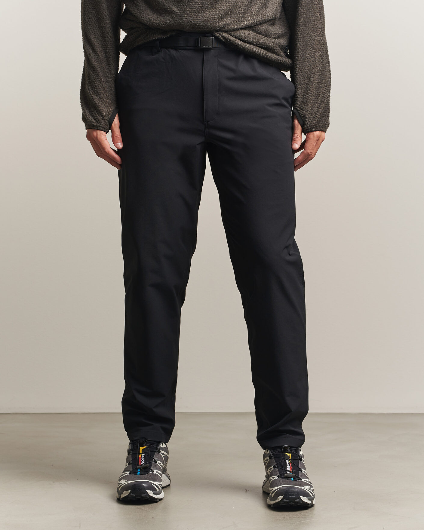 Herren | Hosen | Snow Peak | Water-Repellent Stretch Tapered Pants Black