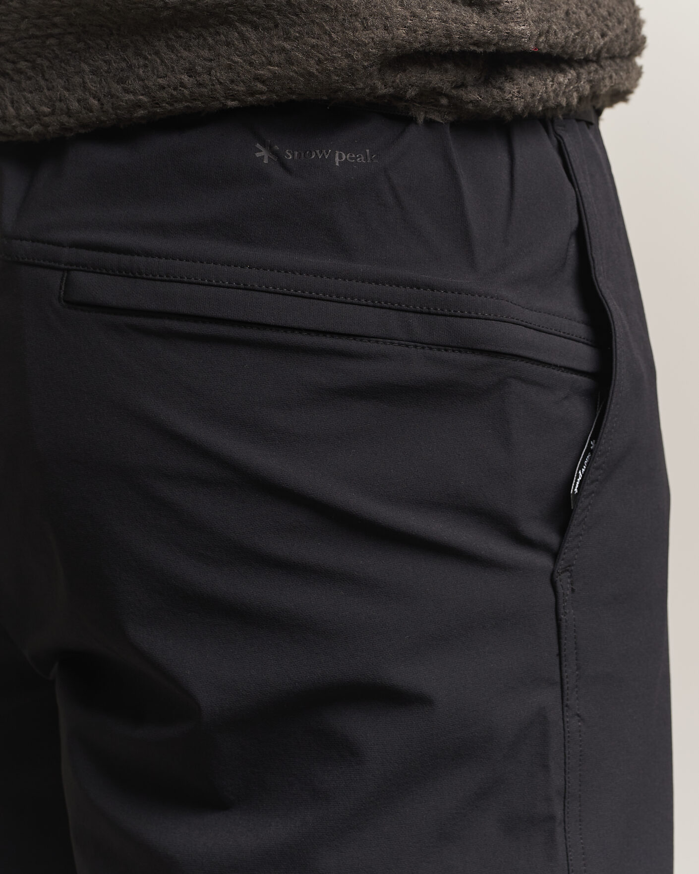 Herren | Hosen | Snow Peak | Water-Repellent Stretch Tapered Pants Black