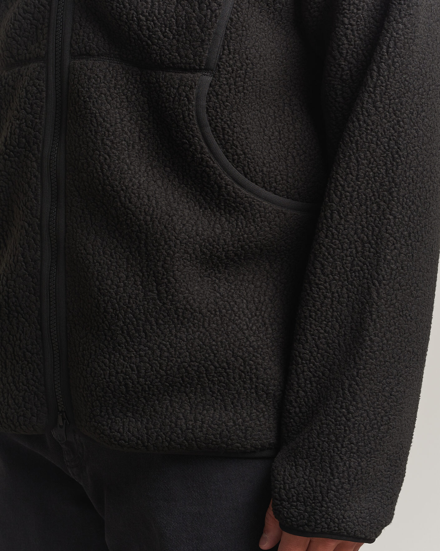 Herren | Jacken | Snow Peak | Thermal Boa Fleece Jacket Black