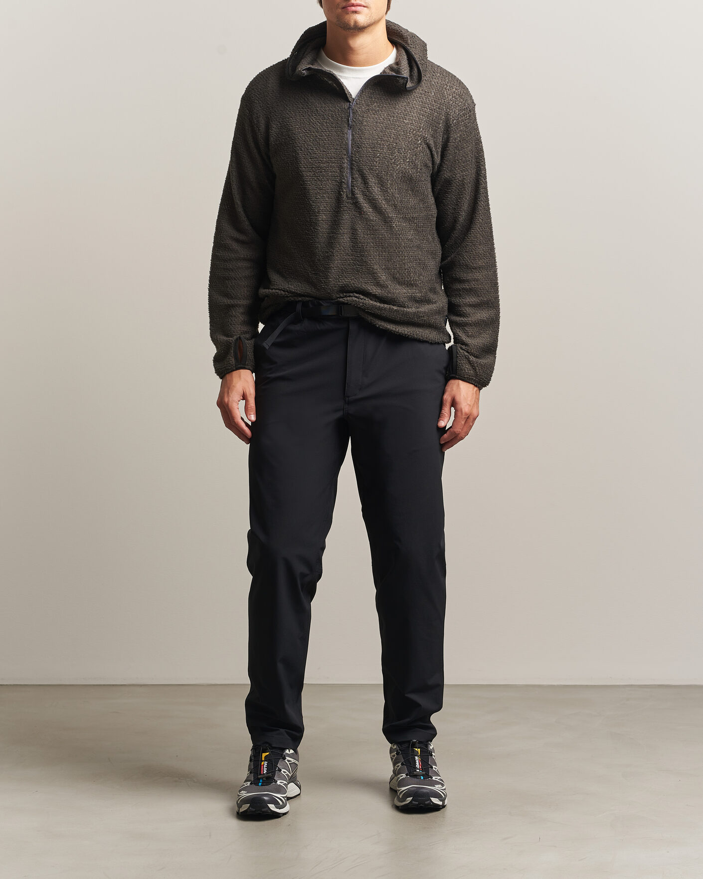 Herren | Pullover | Snow Peak | Alpha Direct 90 Hoodie Charcoal