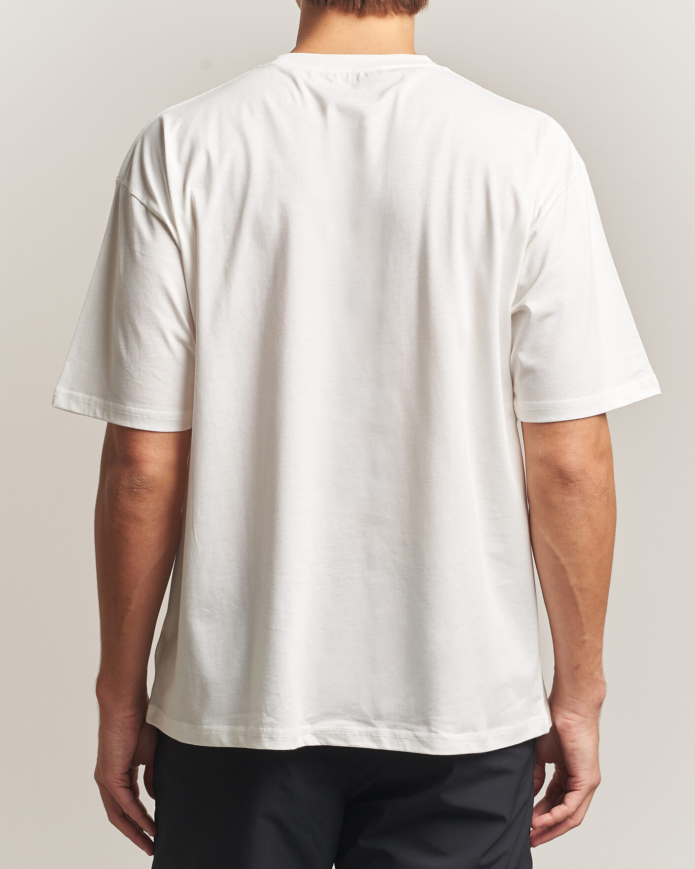 Herren | T-Shirts | Snow Peak | Soft Cotton Relaxed Logo T-Shirt Off White
