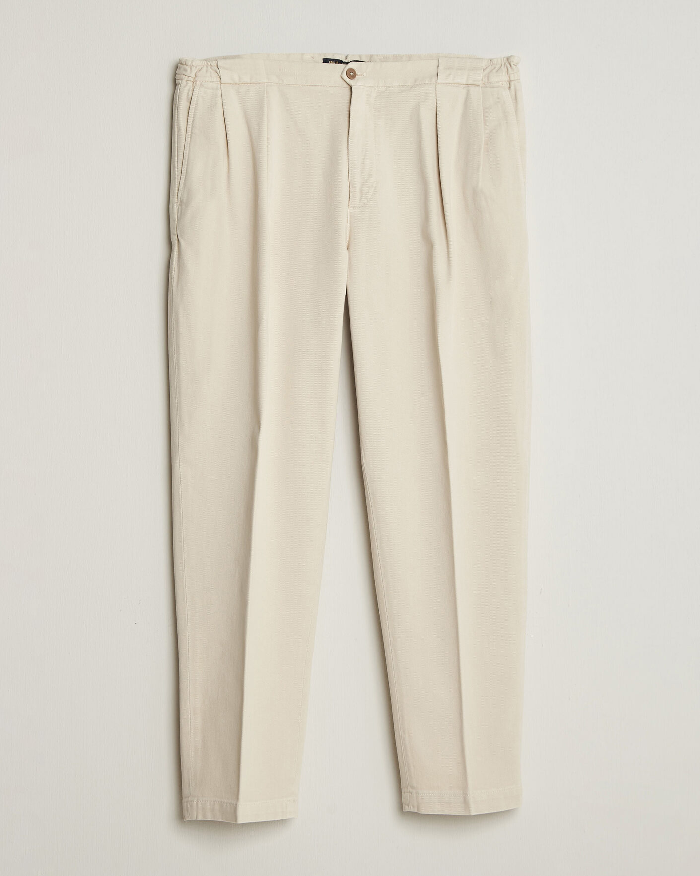 Herren | Hosen | Briglia 1949 | Portobello Loose Fit Cotton Trousers Ecru