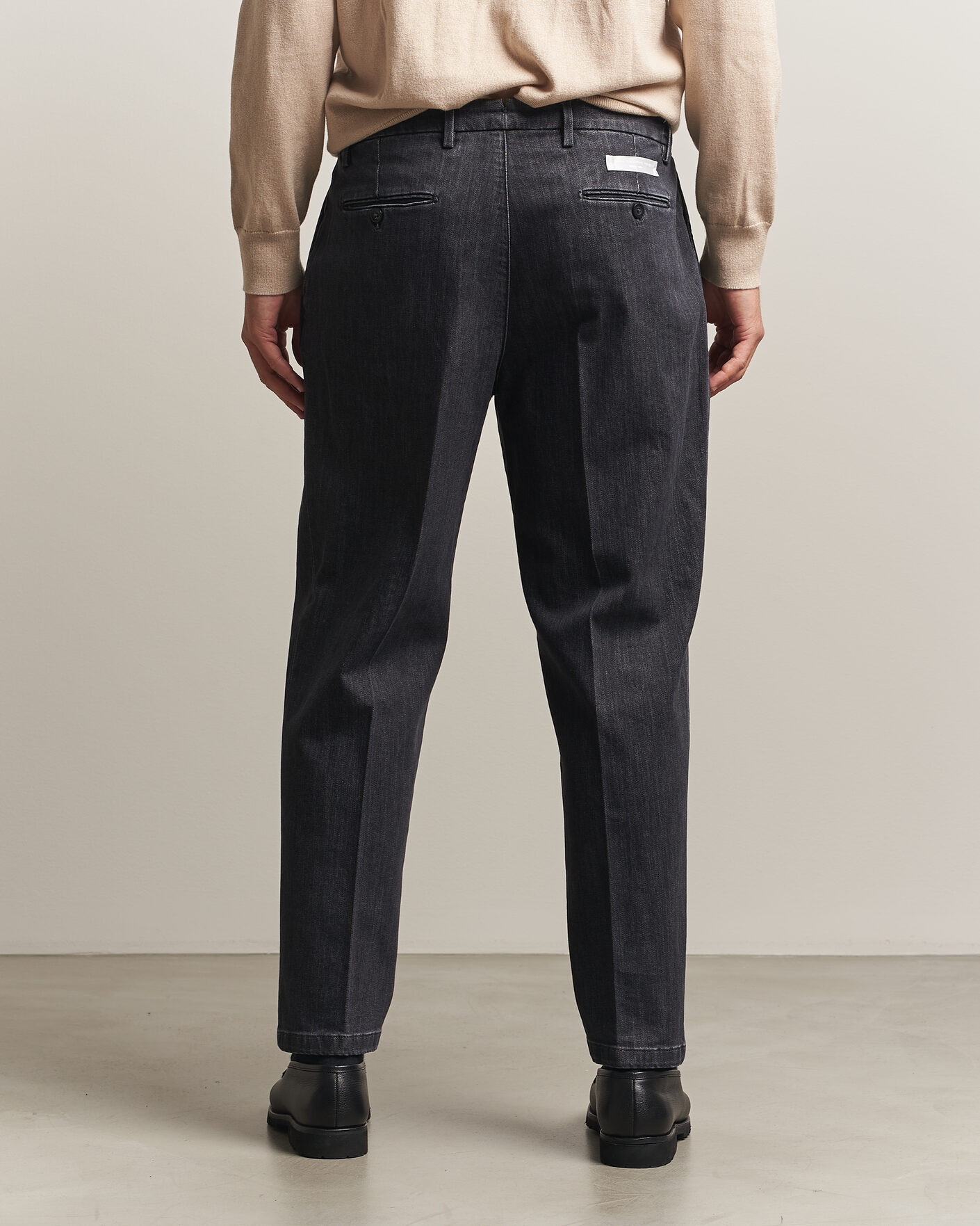 Herren | Hosen | Briglia 1949 | Portobello Loose Fit Denim Trousers Grey