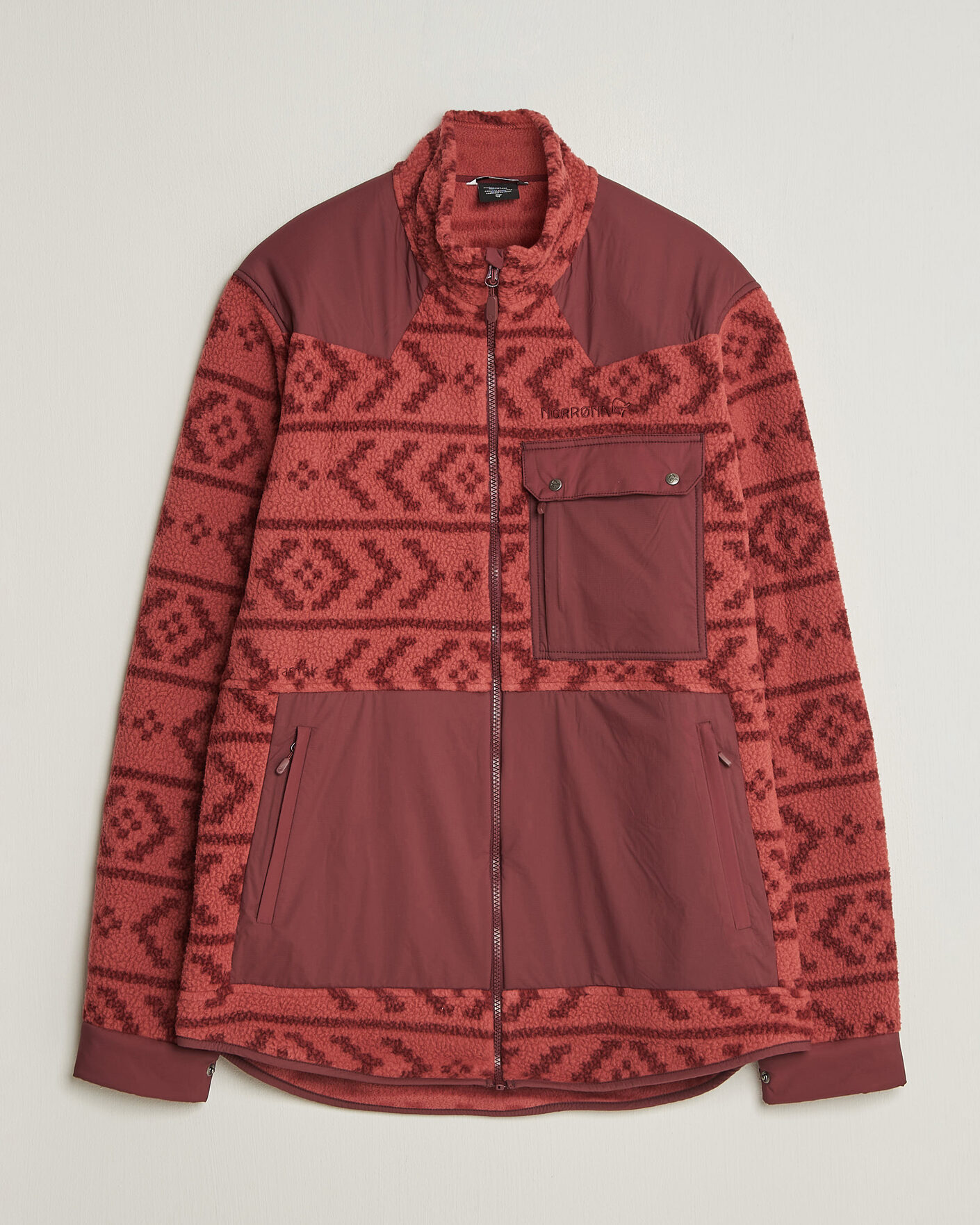Herren | Jacken | Norrøna | Tamok Warm3 Fleece Jacket Cowhide
