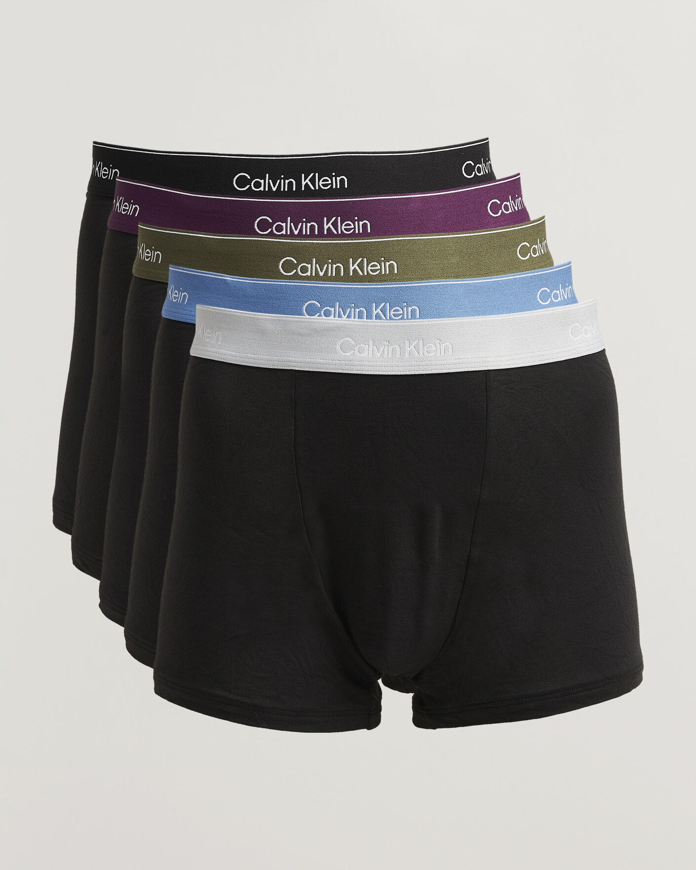 Herren | Unterwäsche | Calvin Klein | 5-Pack Icon Cotton Stretch Relaxed Trunk Black