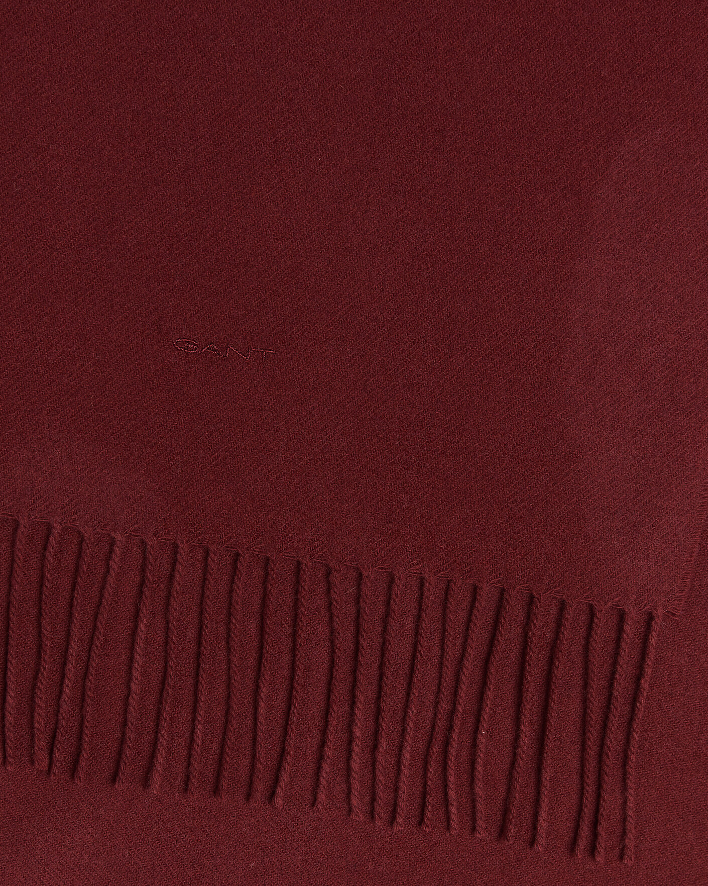 Herren | Schals | Gant | Wool Scarf Deep Grape Wine