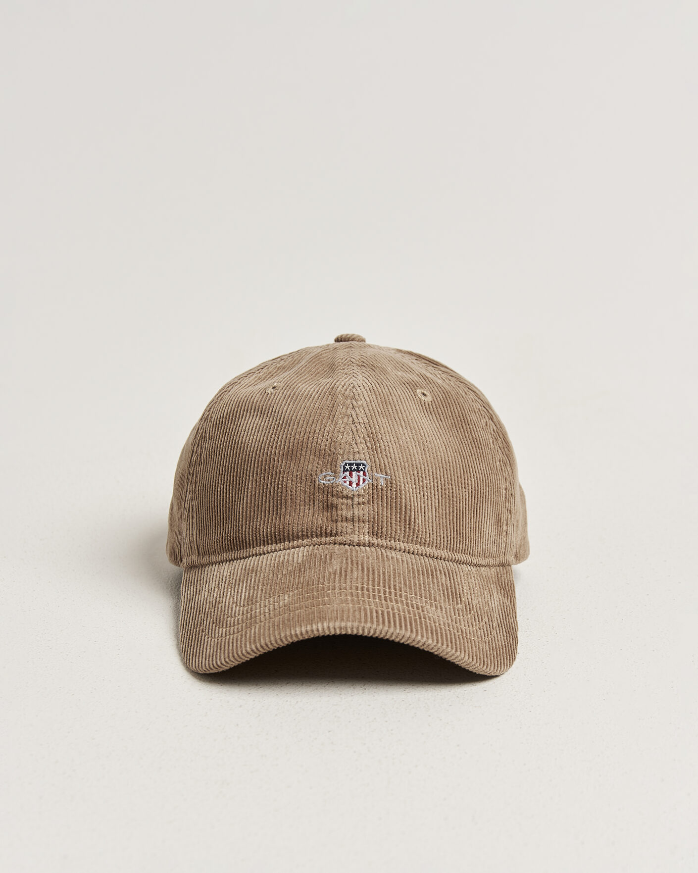 Herren | Hüte & Mützen | Gant | Corduroy Cap Warm Khaki