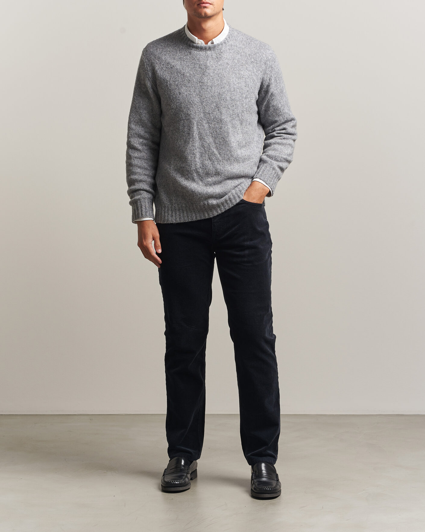Herren | Hosen | Gant | Regular Fit Corduroy 5-Pocket Pants Black
