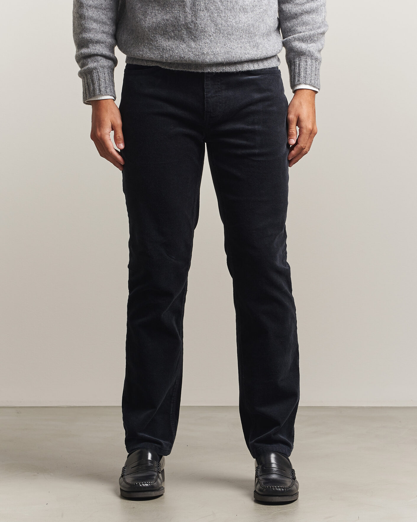 Herren | Hosen | Gant | Regular Fit Corduroy 5-Pocket Pants Black