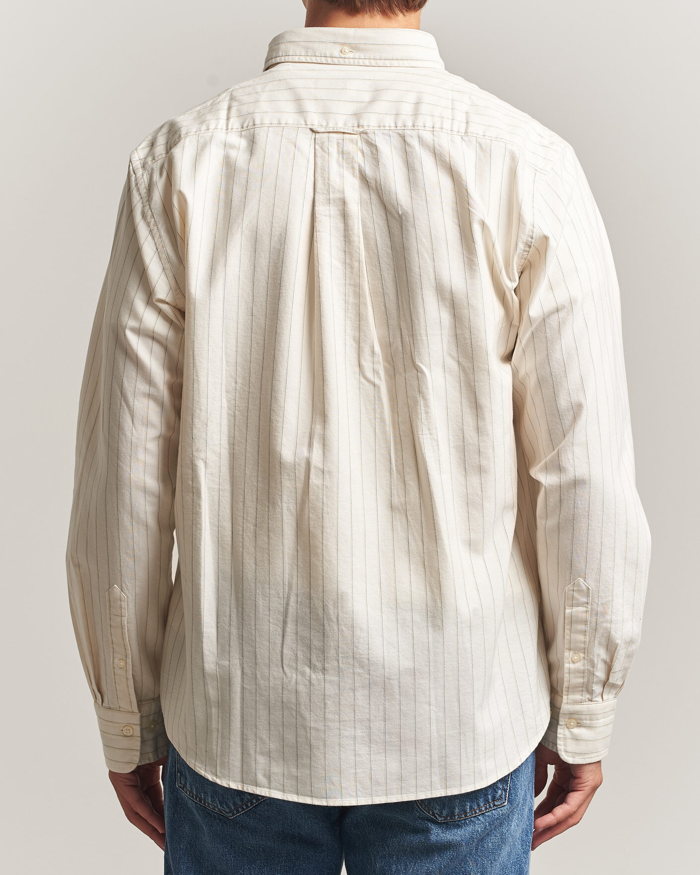 Herren | Hemden | Gant | Regular Fit Archive Oxford Striped Shirt Cream