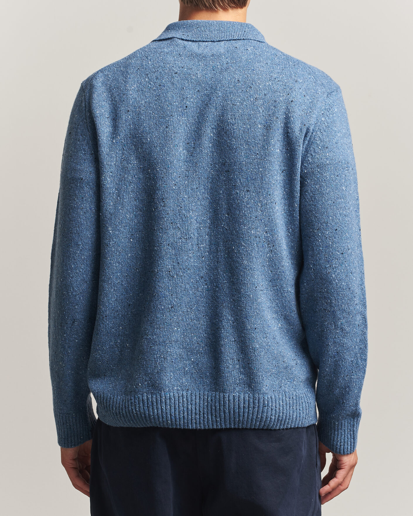 Herren | Pullover | Gant | Neps Wool Polo Blue Horizon