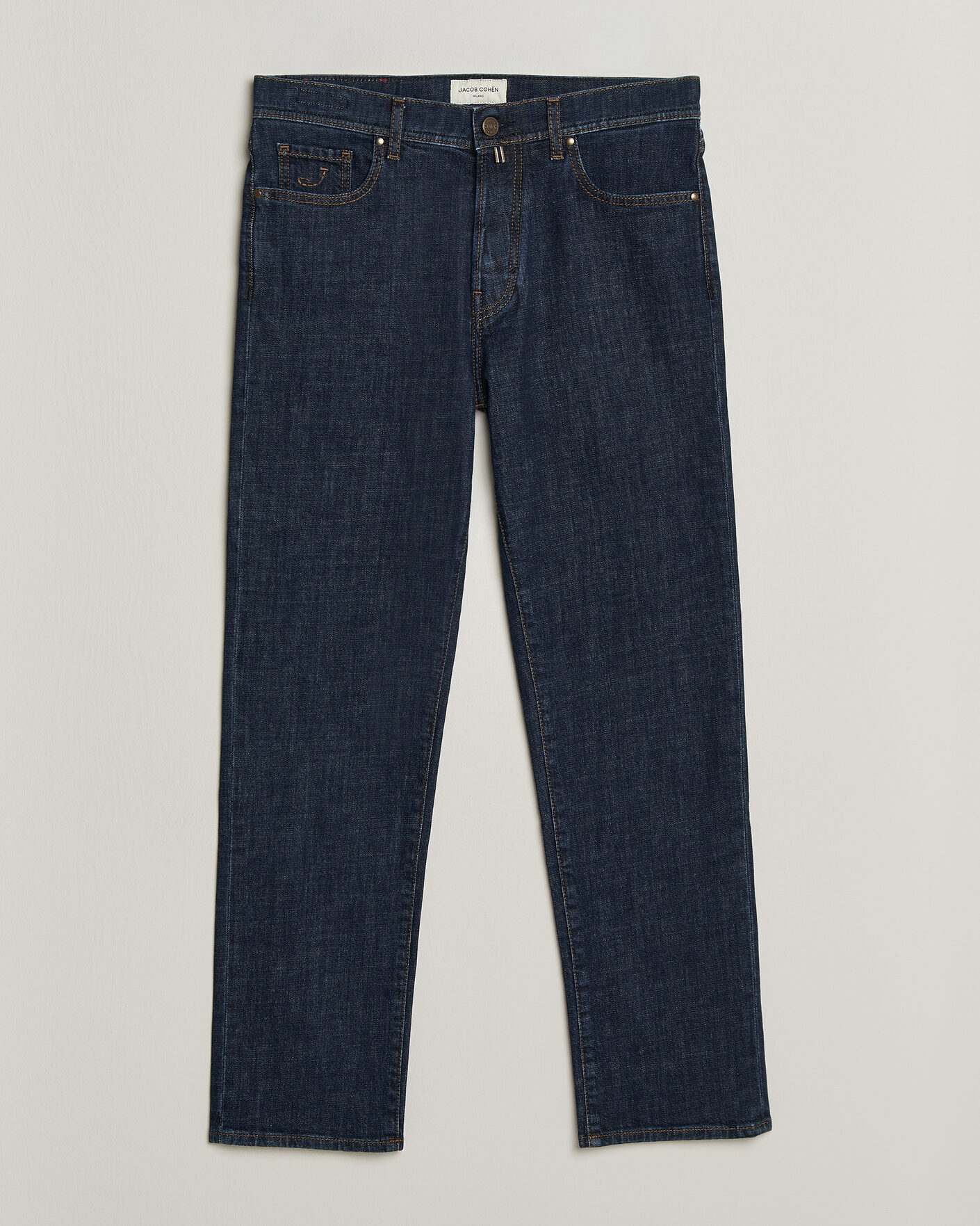 Herren | Jeans | Jacob Cohën | Edos Regular Straight Fit Jeans Dark Blue