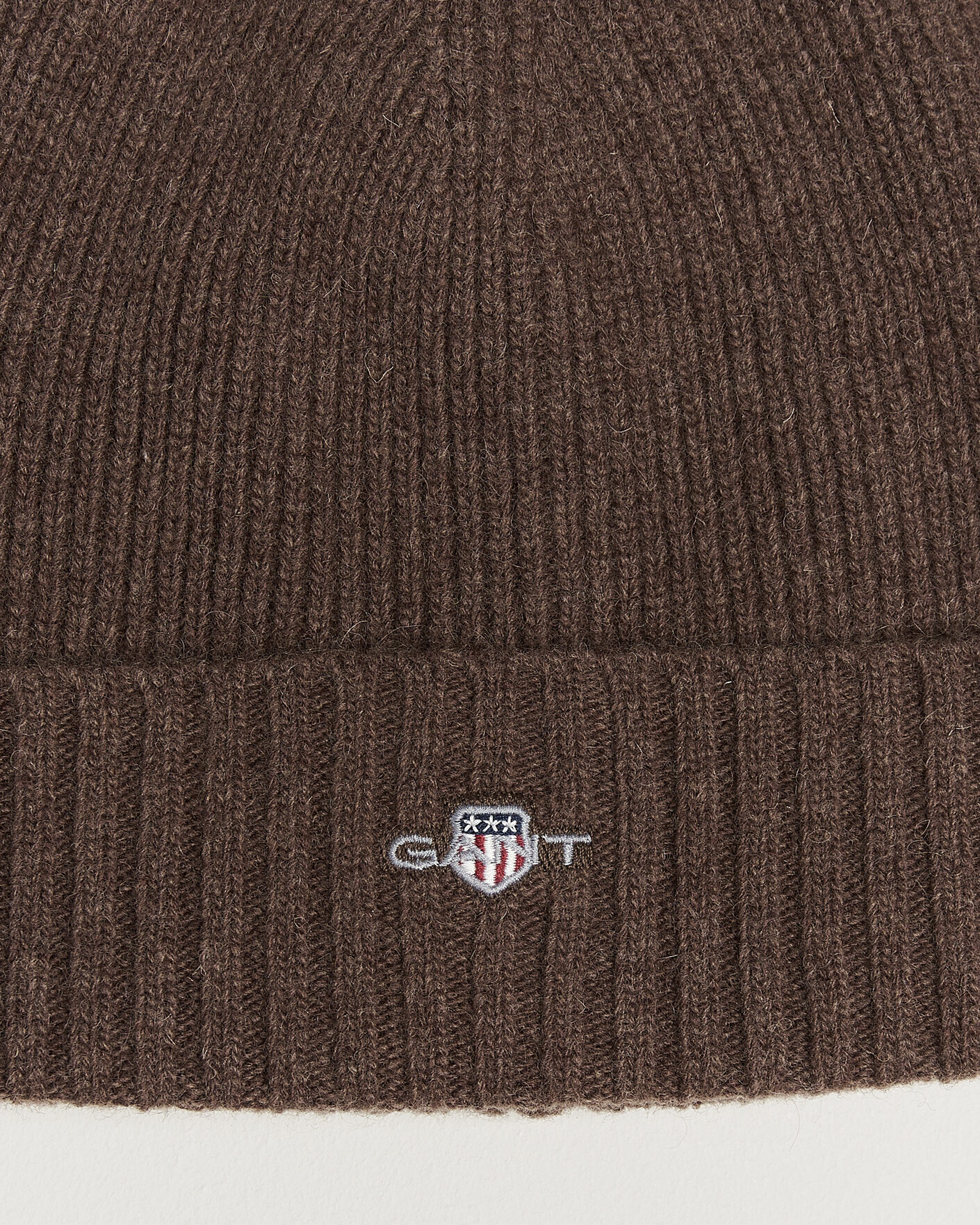 Herren | Mützen | Gant | Wool Beanie Shadow Brown