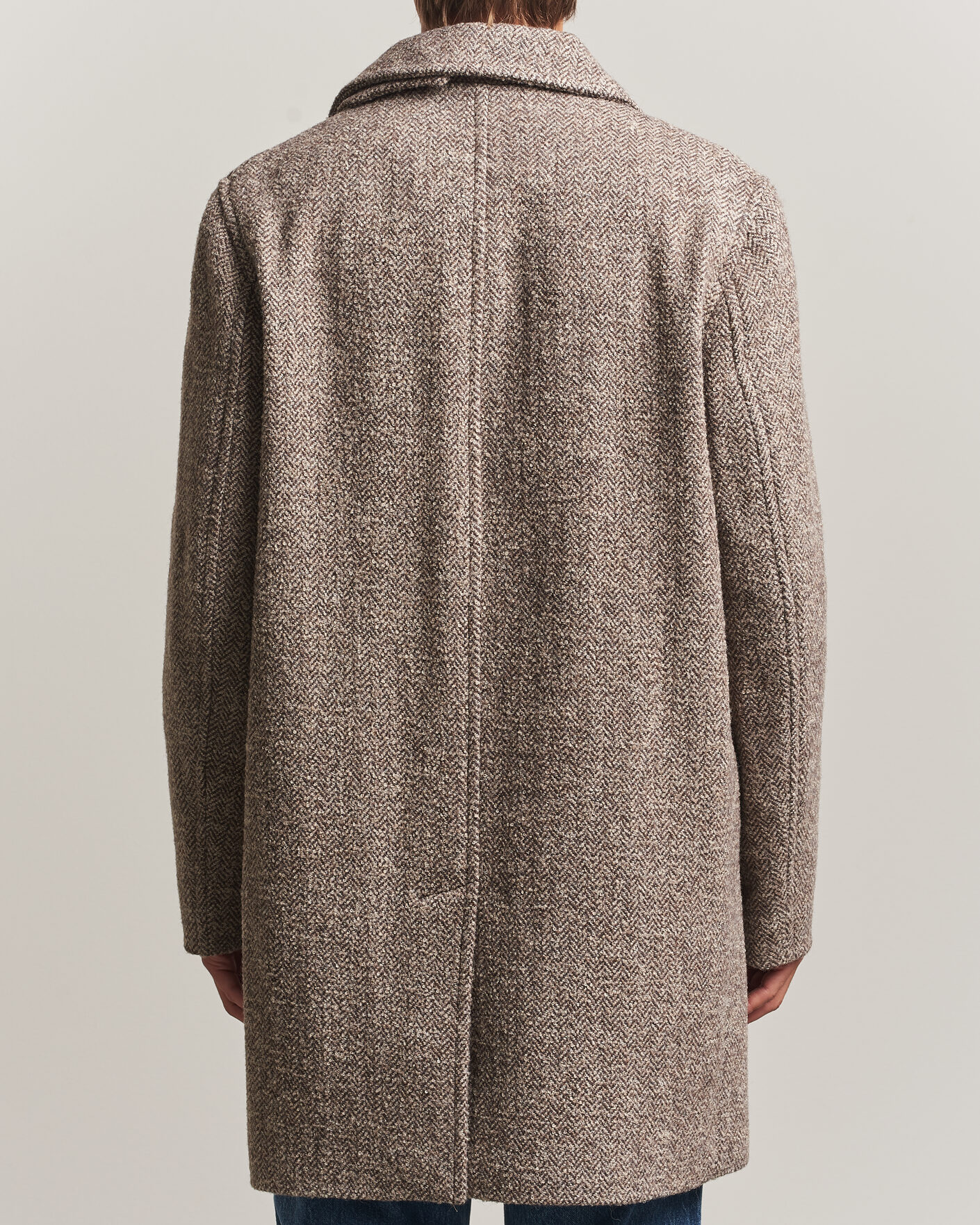 Herren | Jacken | Gant | Wool Car Coat Mist Taupe