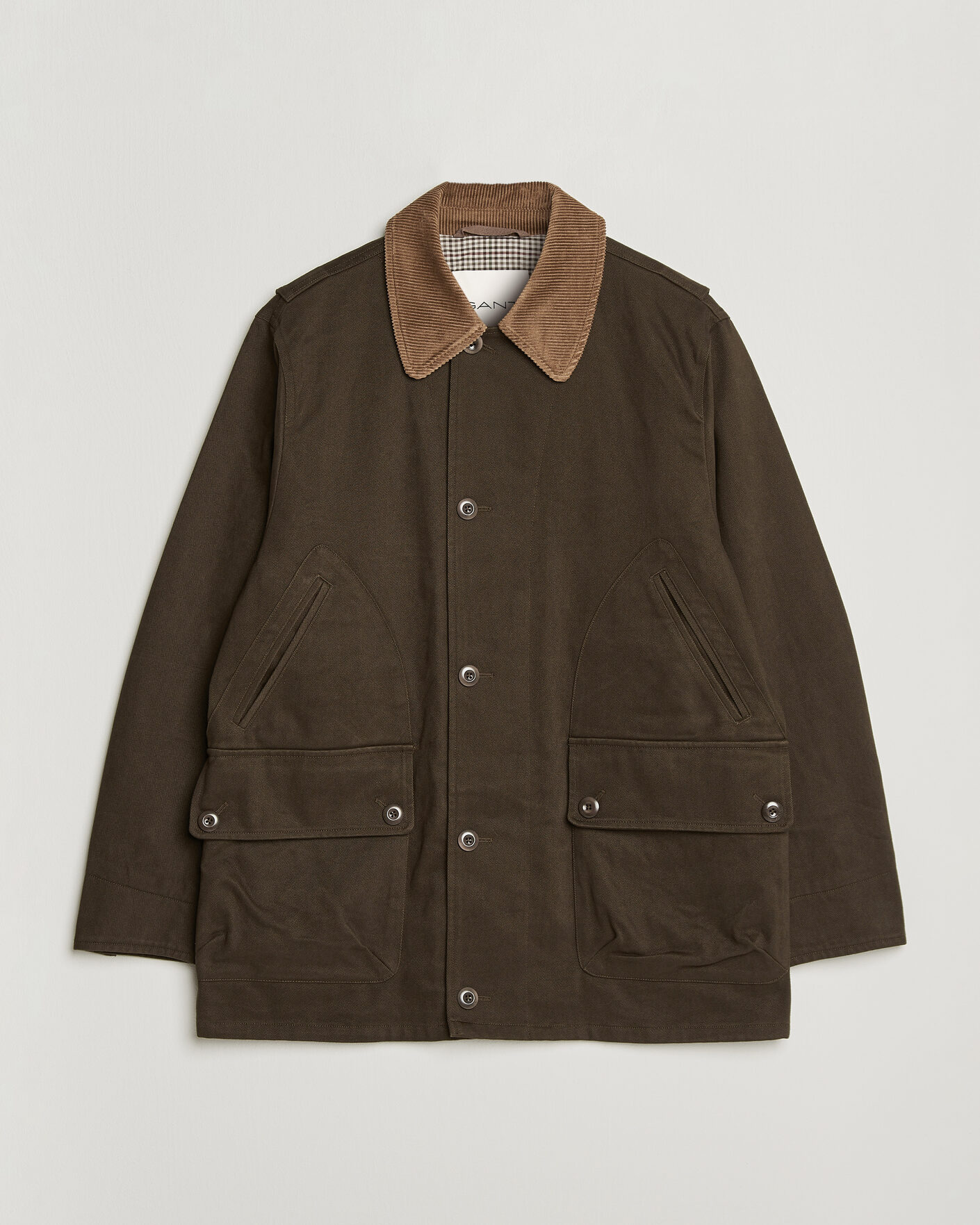 Herren | Jacken | Gant | Moleskin Decker Jacket Dark Moss Green