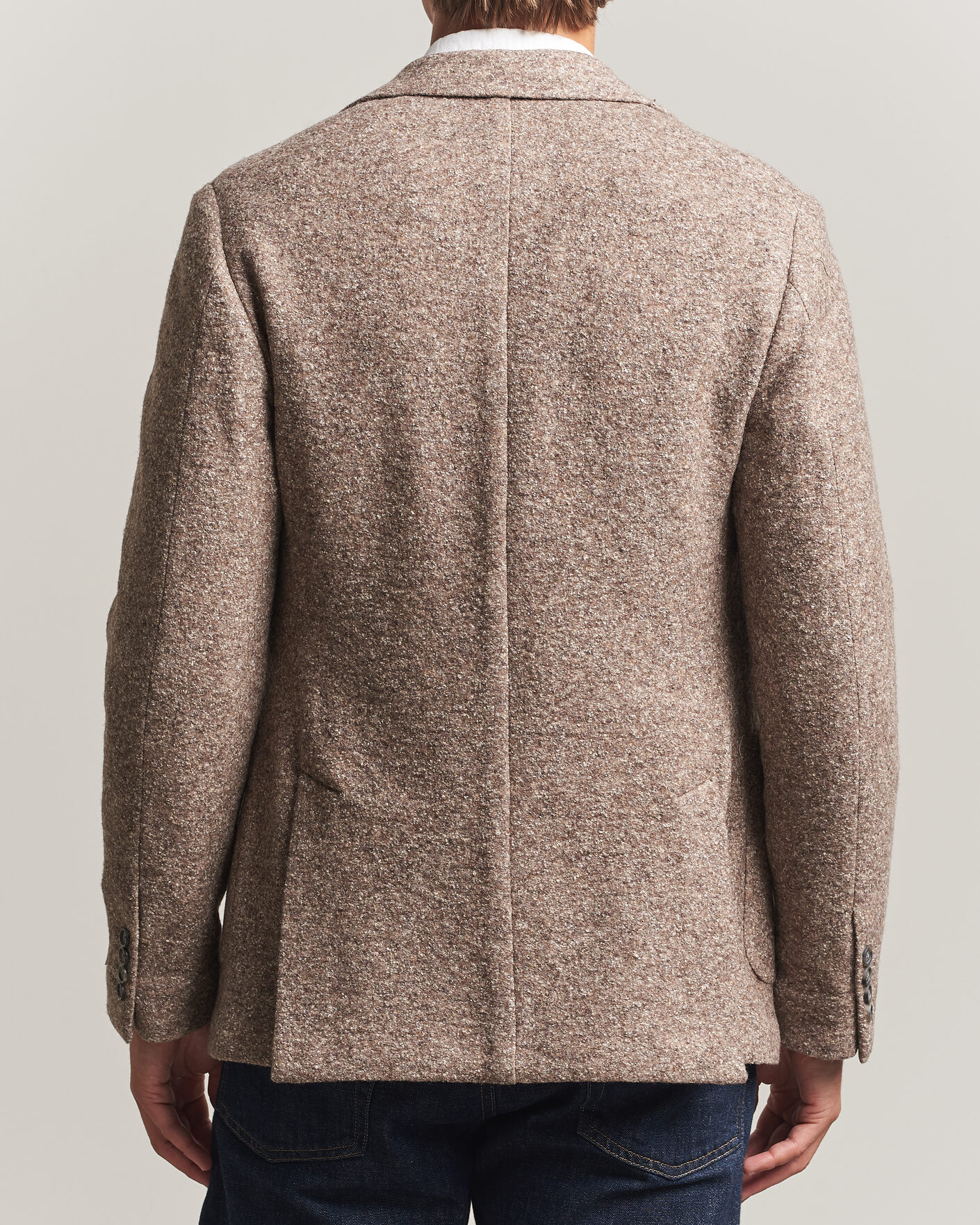 Herren | Sakkos | Gant | Wool/Silk Jersey Blazer Clay Beige