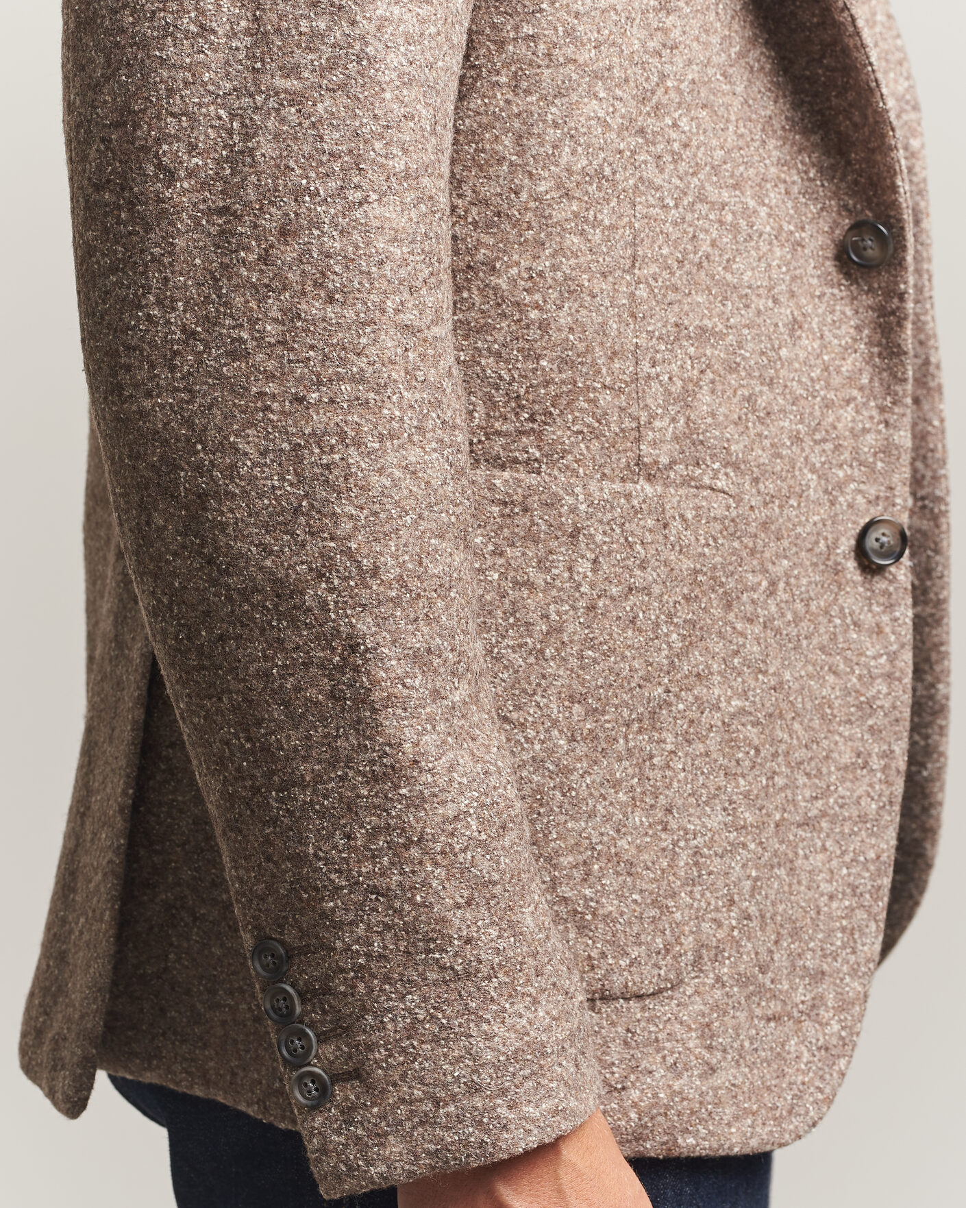 Herren | Sakkos | Gant | Wool/Silk Jersey Blazer Clay Beige