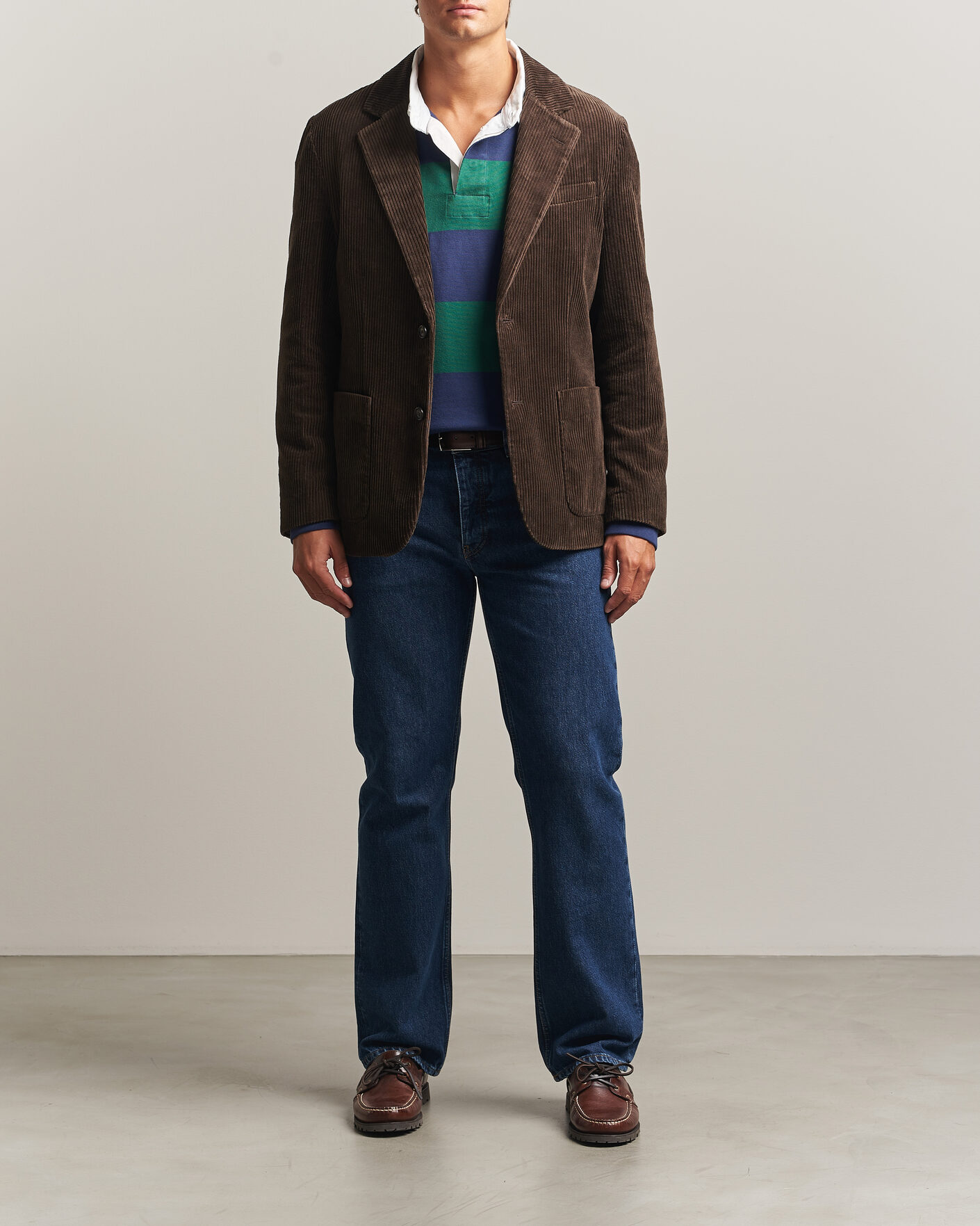Herren | Sakkos | Gant | Corduroy Blazer Black Brown