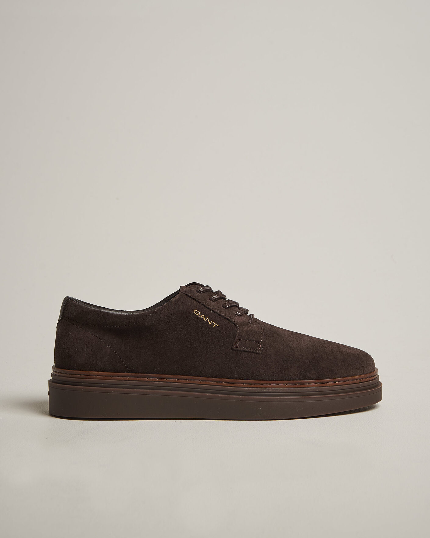 Herren | Sneaker | Gant | Kinzoon Suede Derby Sneaker Espresso Brown
